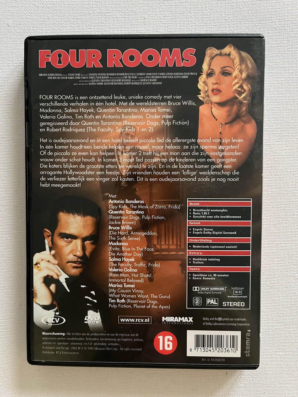 Four Rooms – DVD (1995) | Tim Roth & Antonio Banderas