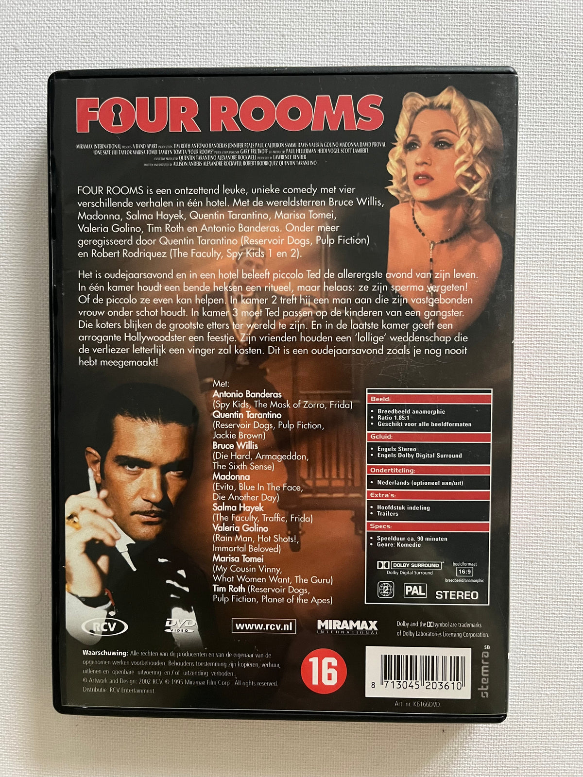 Four Rooms – DVD (1995) | Tim Roth & Antonio Banderas