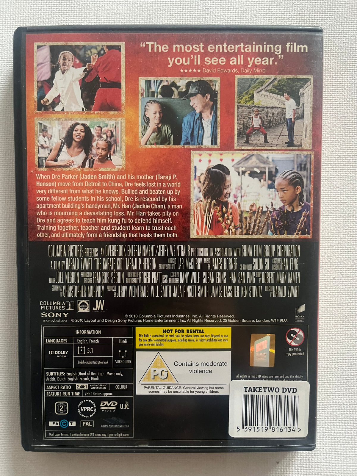 The Karate Kid – DVD (2010) | Jaden Smith & Jackie Chan