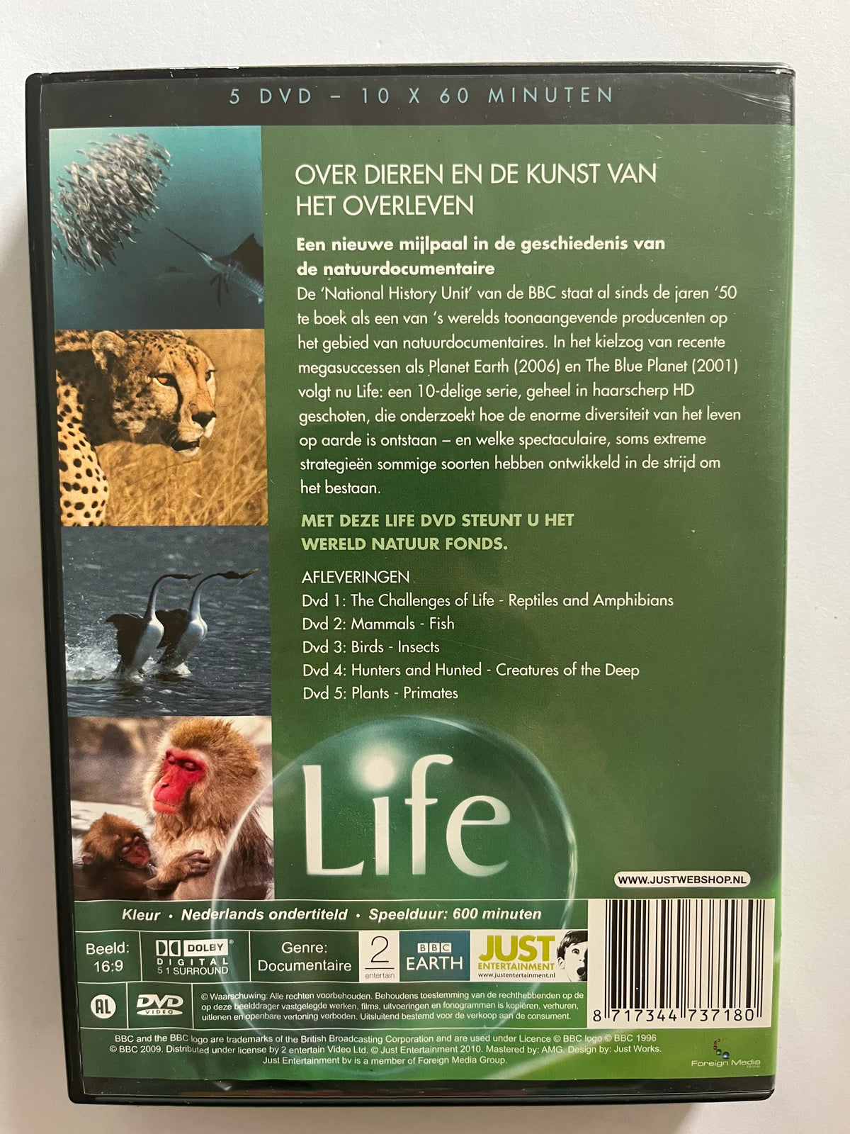 BBC Life – The Complete Series DVD (2009) | David Attenborough