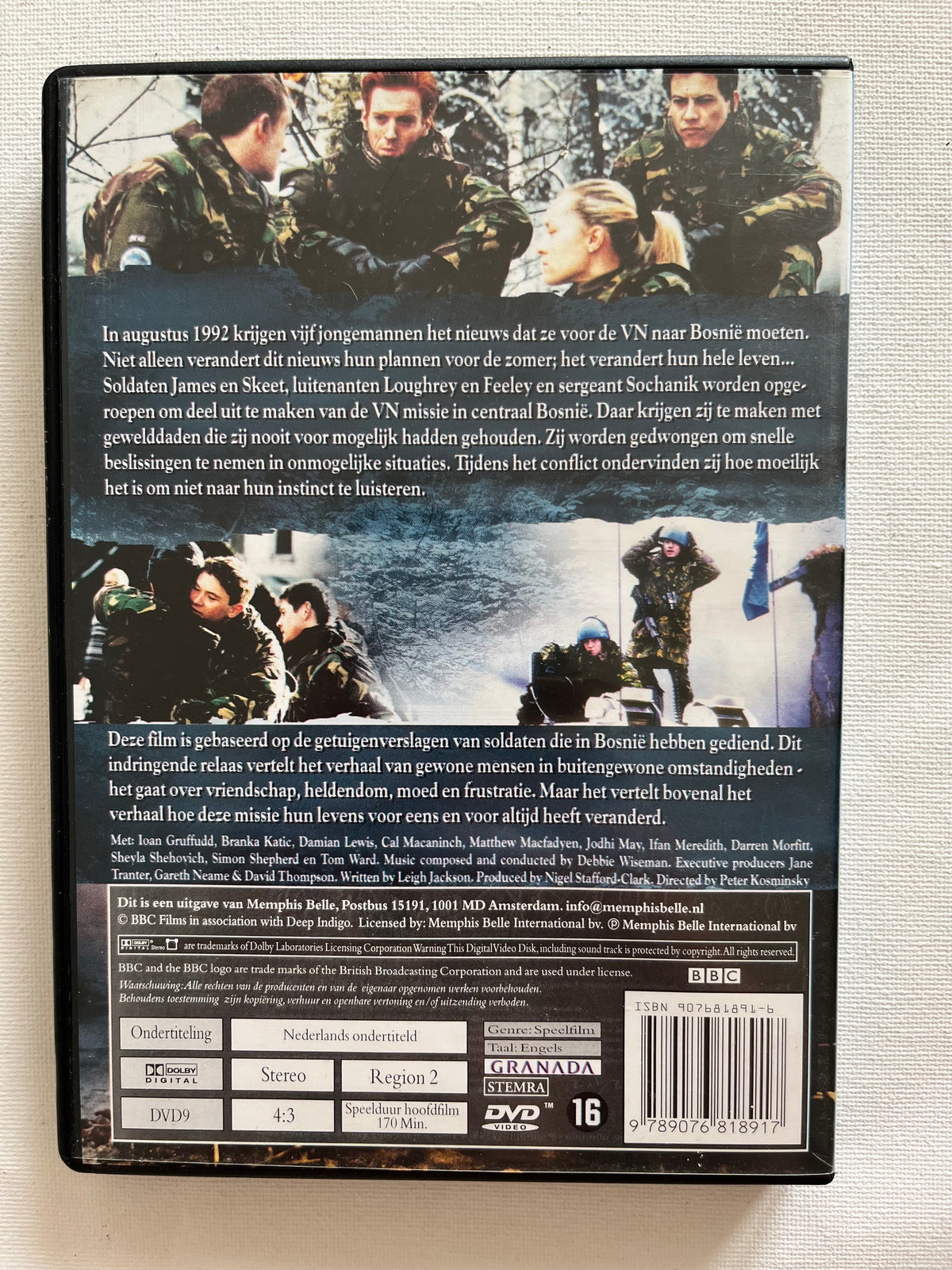Warriors – DVD (1999) | Bosnia 1992 – BBC Drama