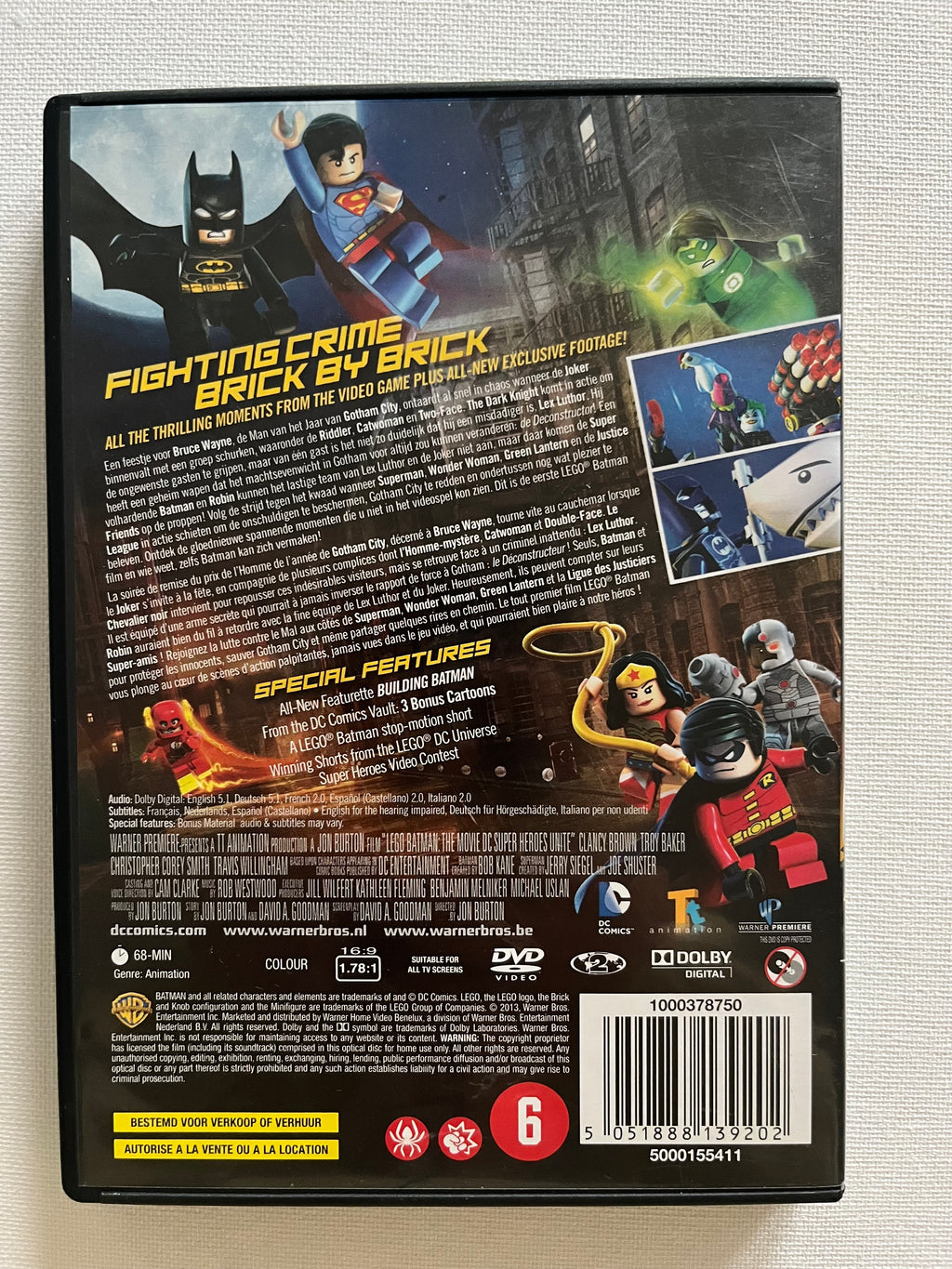 LEGO Batman: The Movie – DC Super Heroes Unite – DVD (2013) | Batman & Superman