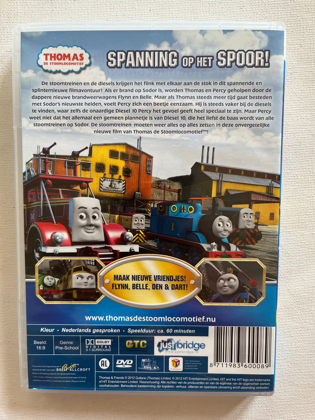 Thomas & Friends: Stomers tegen Diesels – DVD | Nederlandse Versie