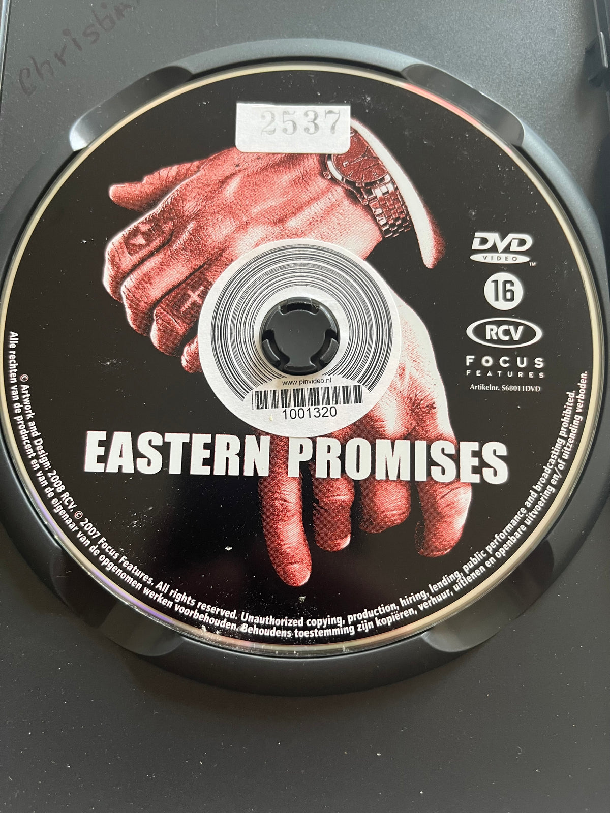 Eastern Promises – DVD (2007) | Viggo Mortensen & Naomi Watts