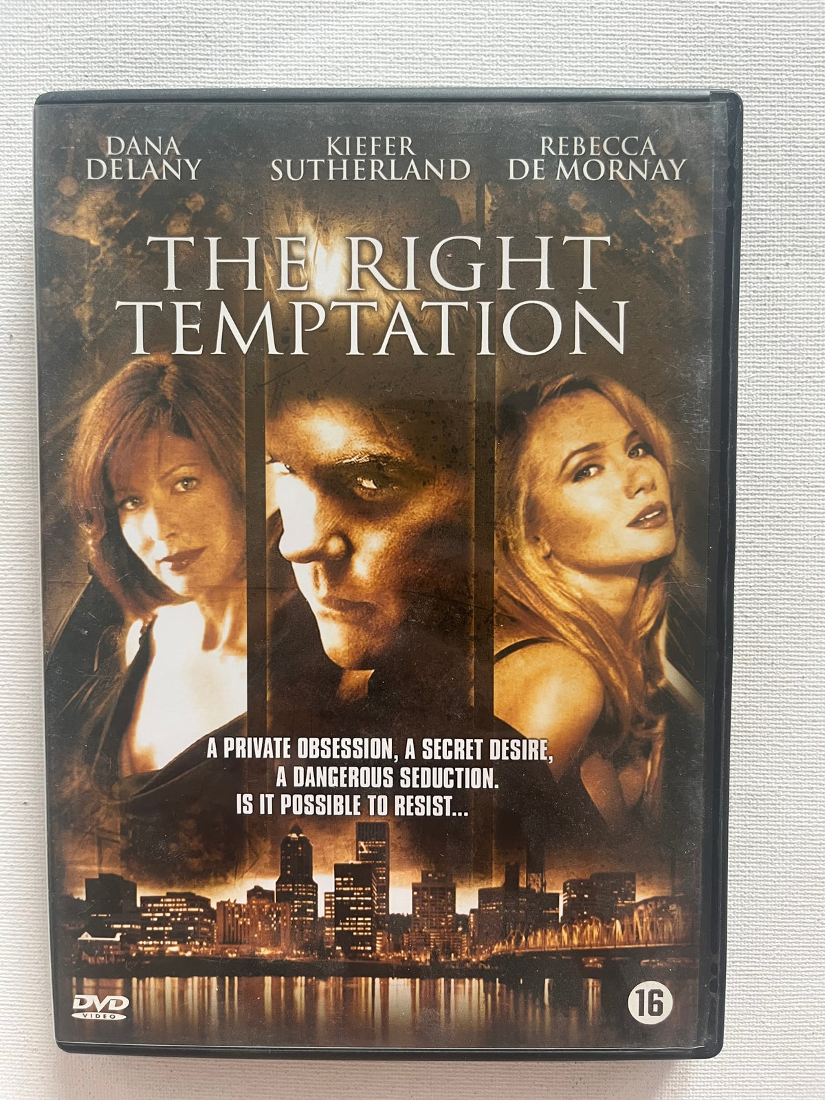 The Right Temptation – DVD (2000) | Kiefer Sutherland & Rebecca De Mornay