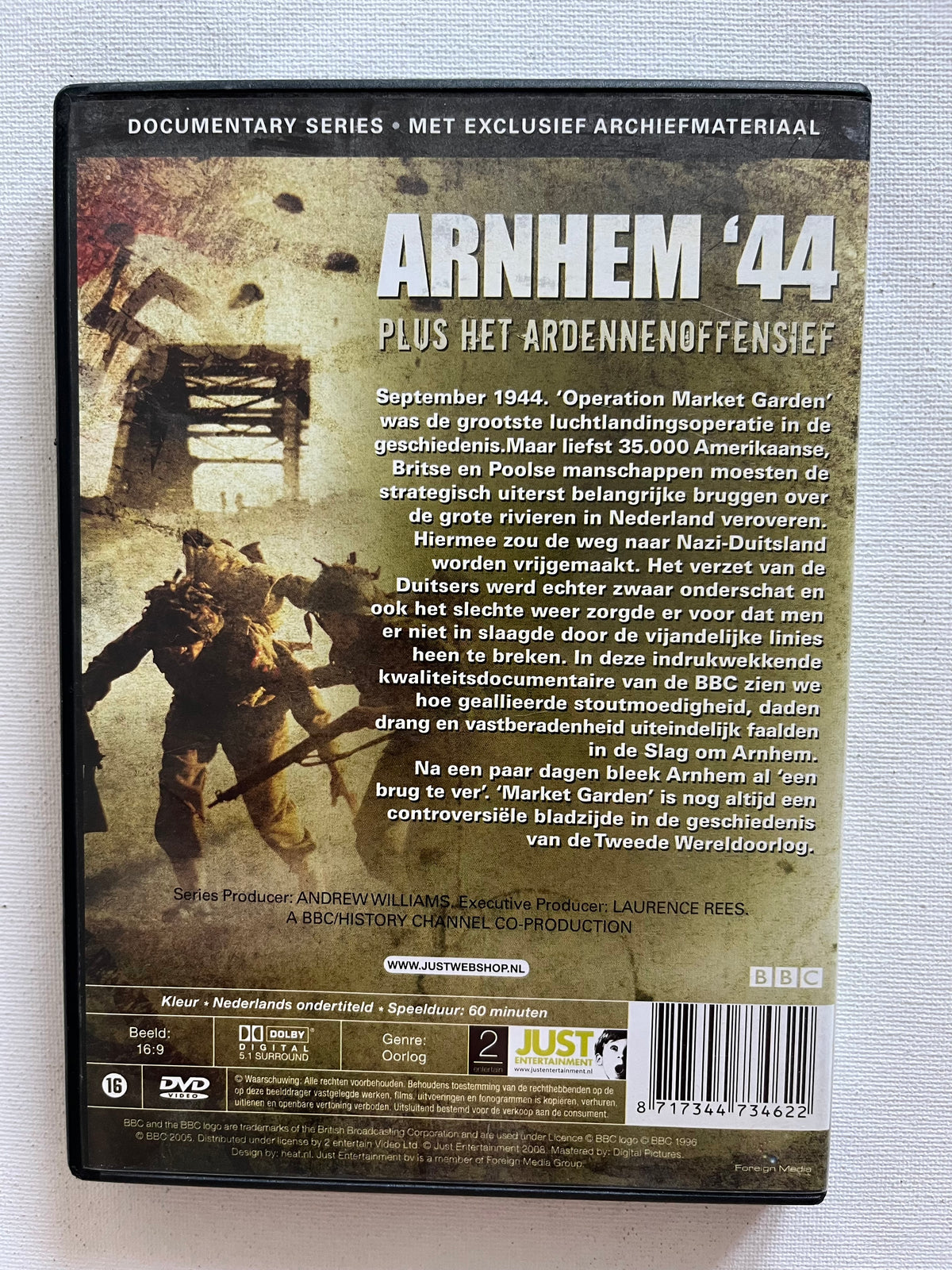 BBC Arnhem 1944 – DVD | World War II Documentary