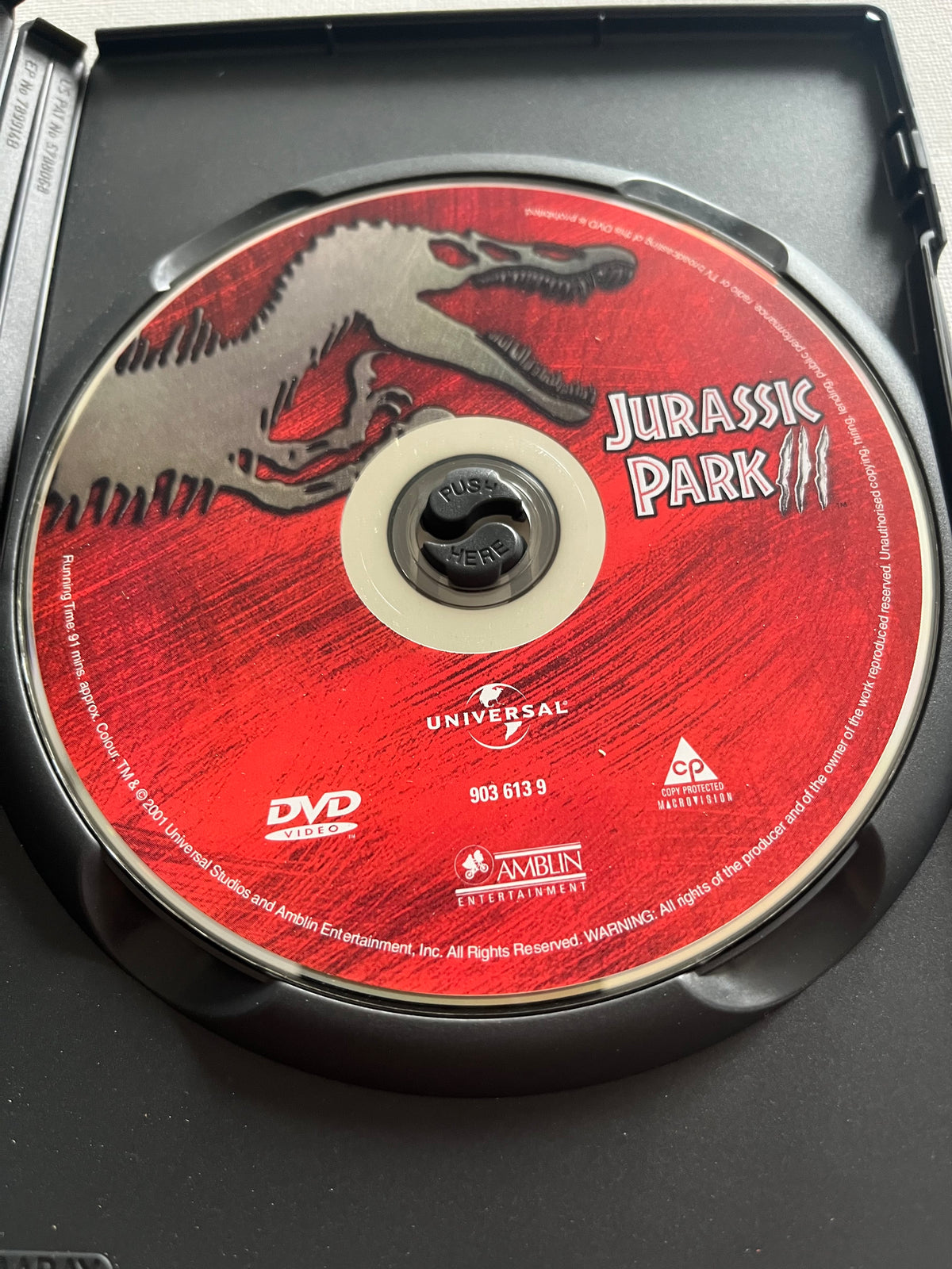 Jurassic Park III – DVD (2001) | Sam Neill & William H. Macy