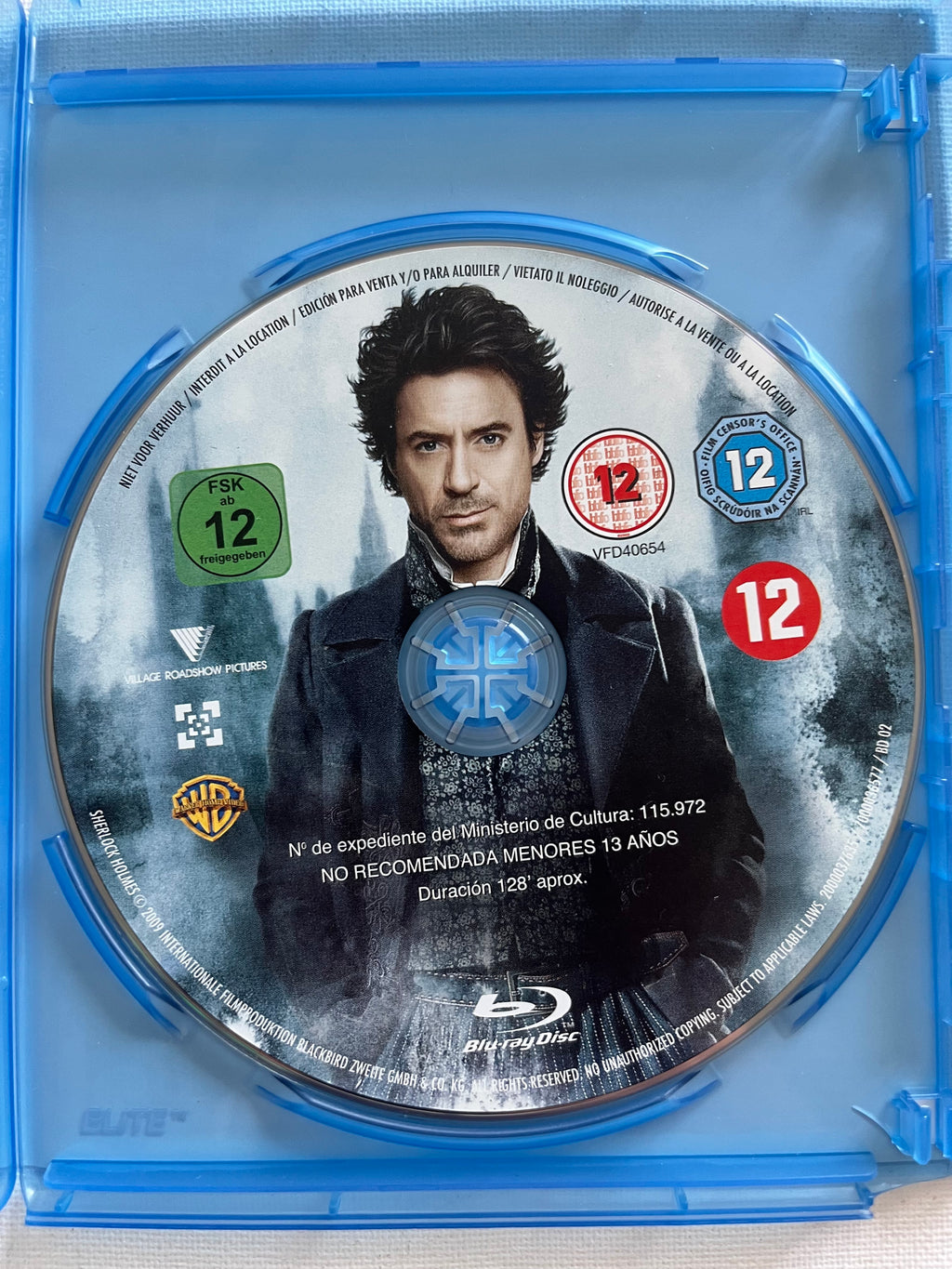 Sherlock Holmes – Blu-ray (2009) | Robert Downey Jr. & Jude Law