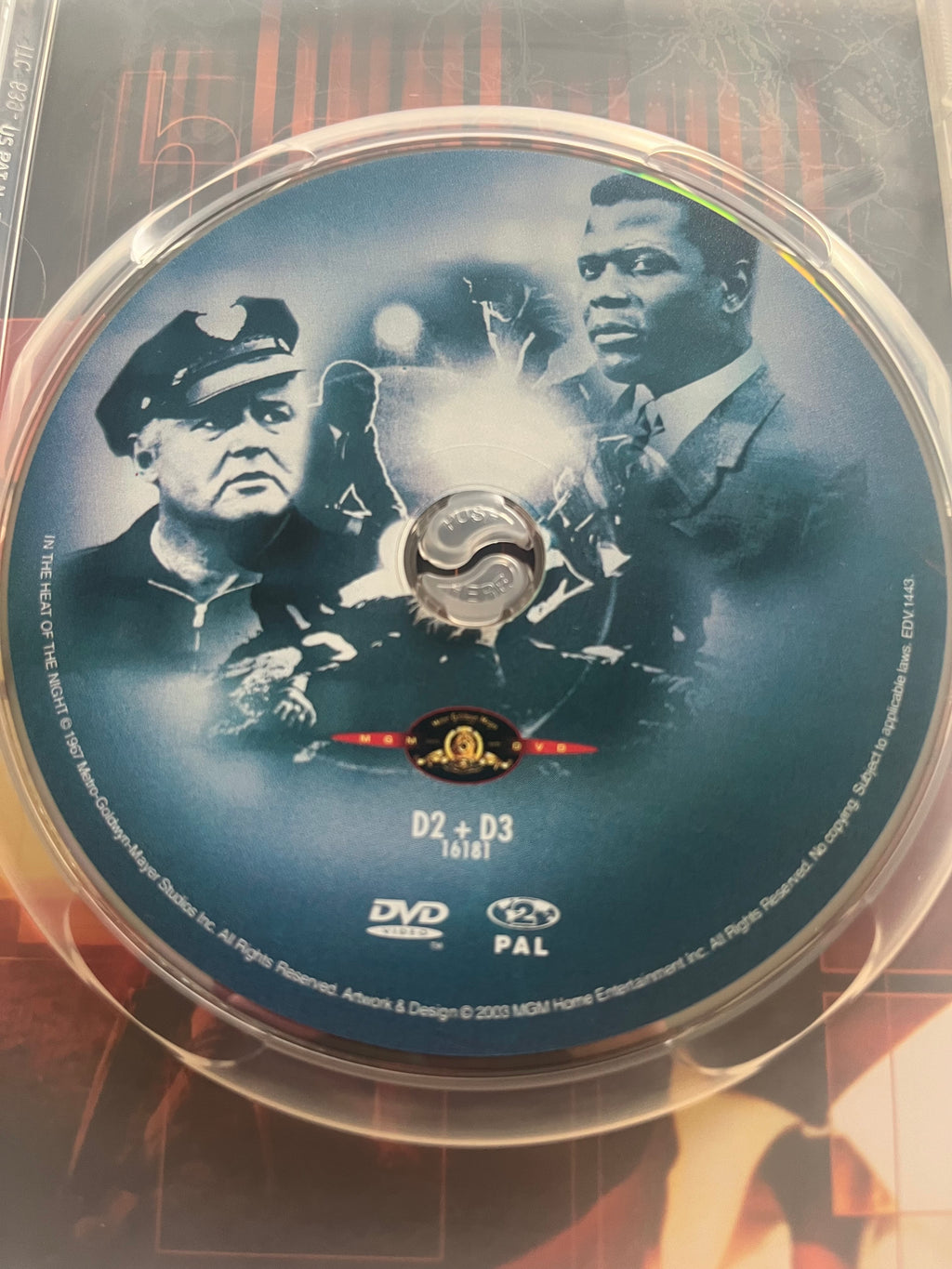 In the Heat of the Night – DVD (1967) | Sidney Poitier & Rod Steiger