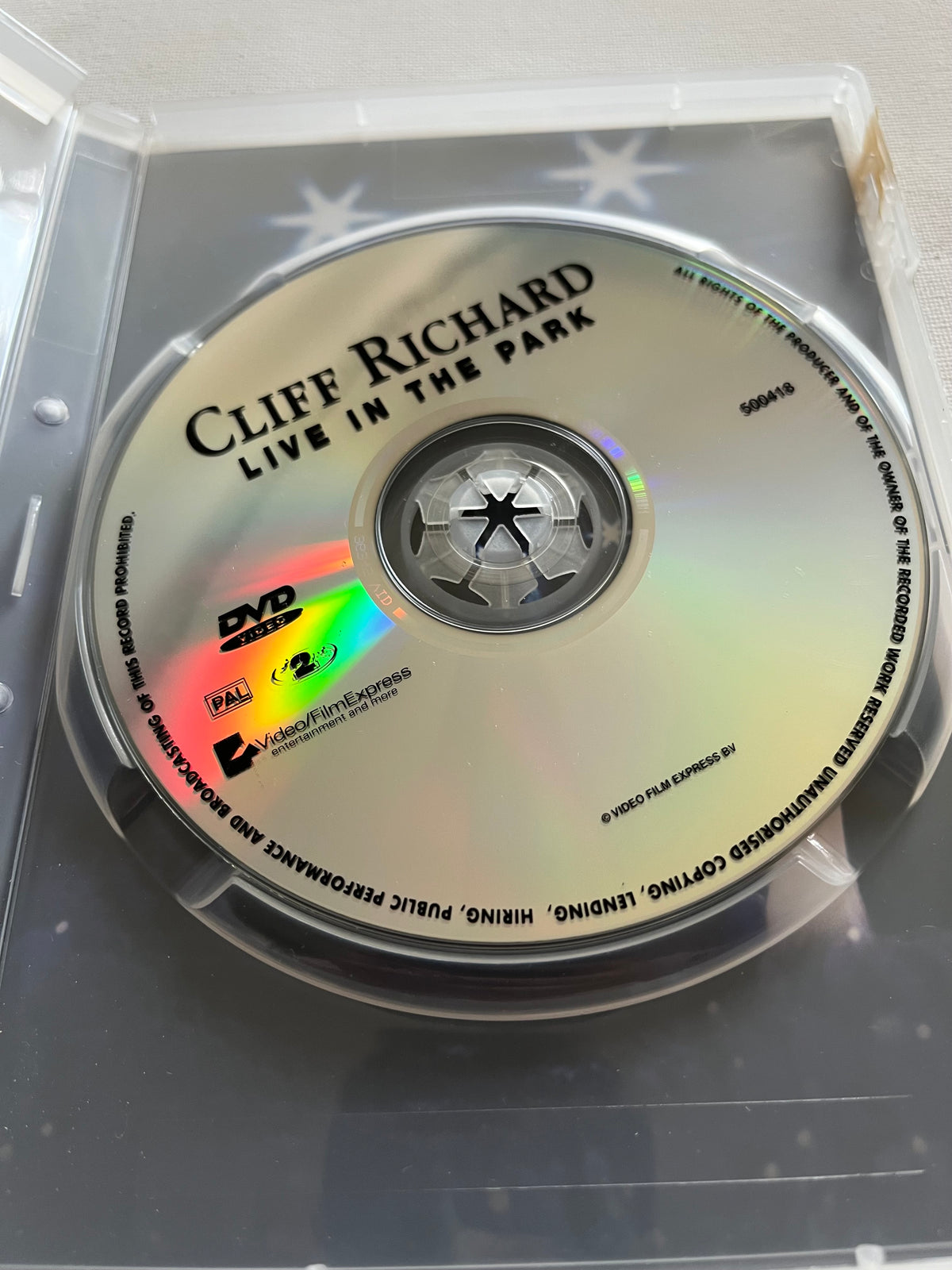 Cliff Richard – Live in the Park – DVD (1999) | Live Concert