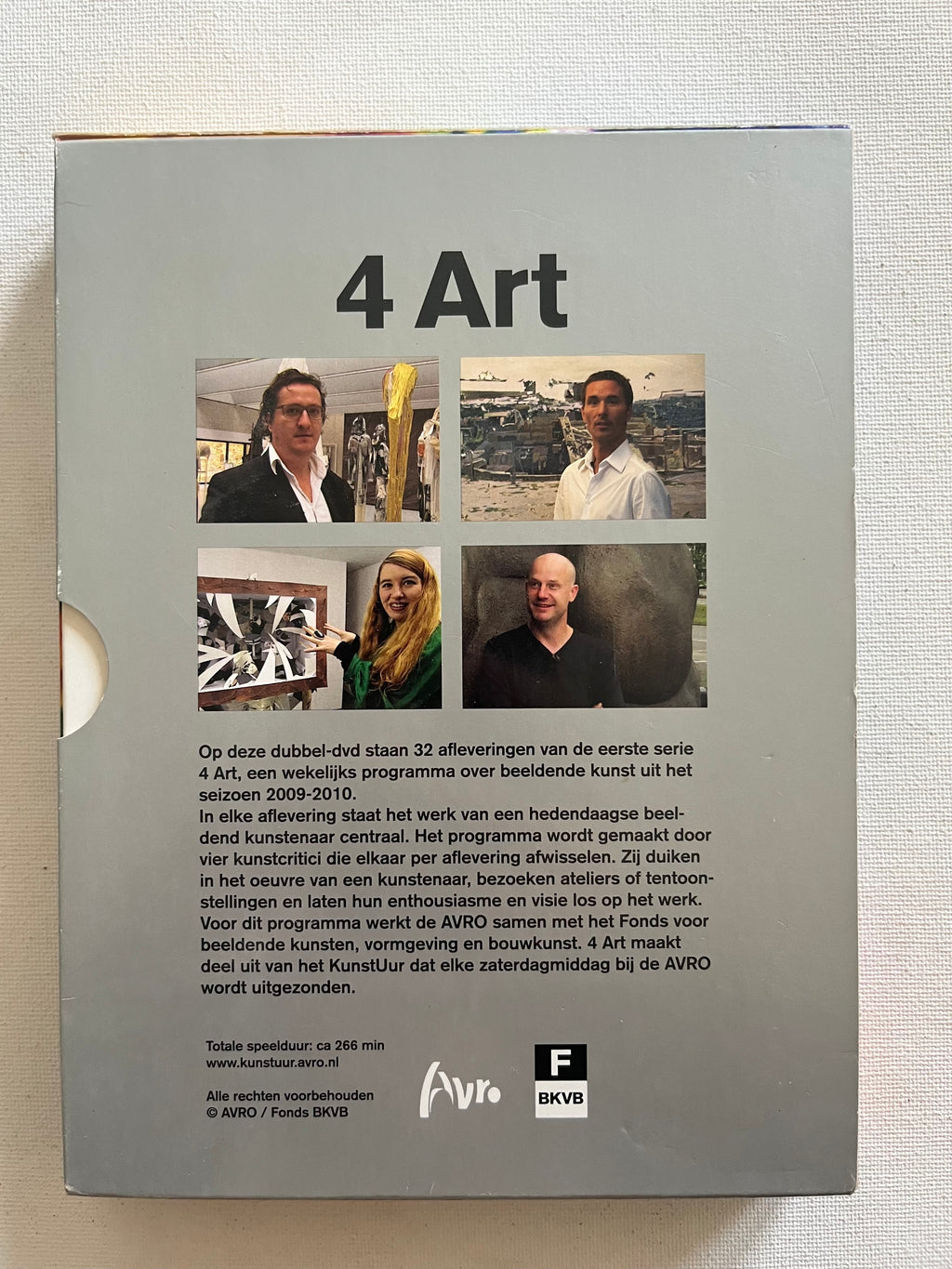 4 Art: Seizoen 1 – DVD | AVRO KunstUur