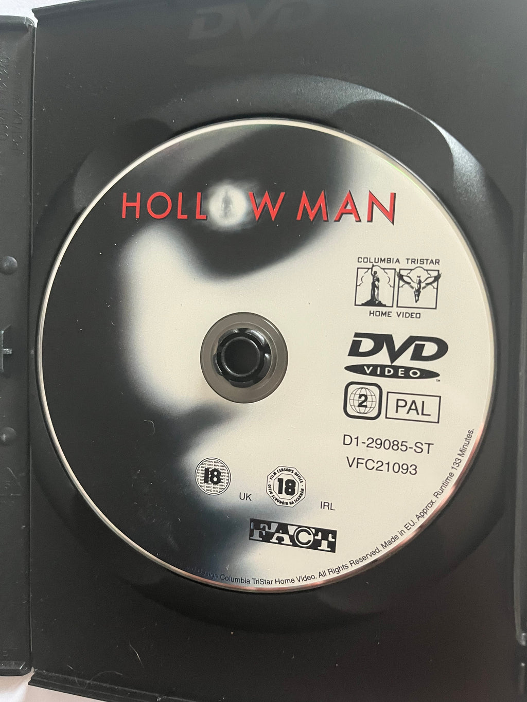 Hollow Man – DVD (2000) | Kevin Bacon & Elisabeth Shue