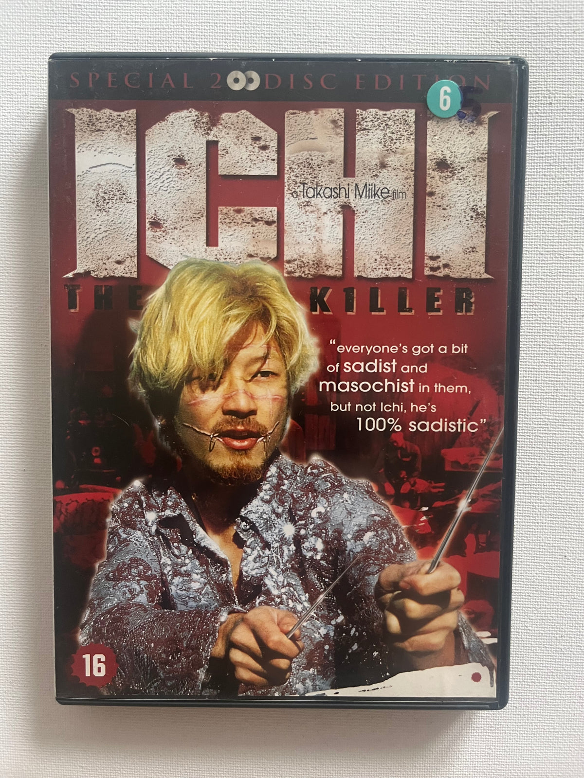 Ichi the Killer – 2-Disc DVD (2001) | Tadanobu Asano & Nao Omori
