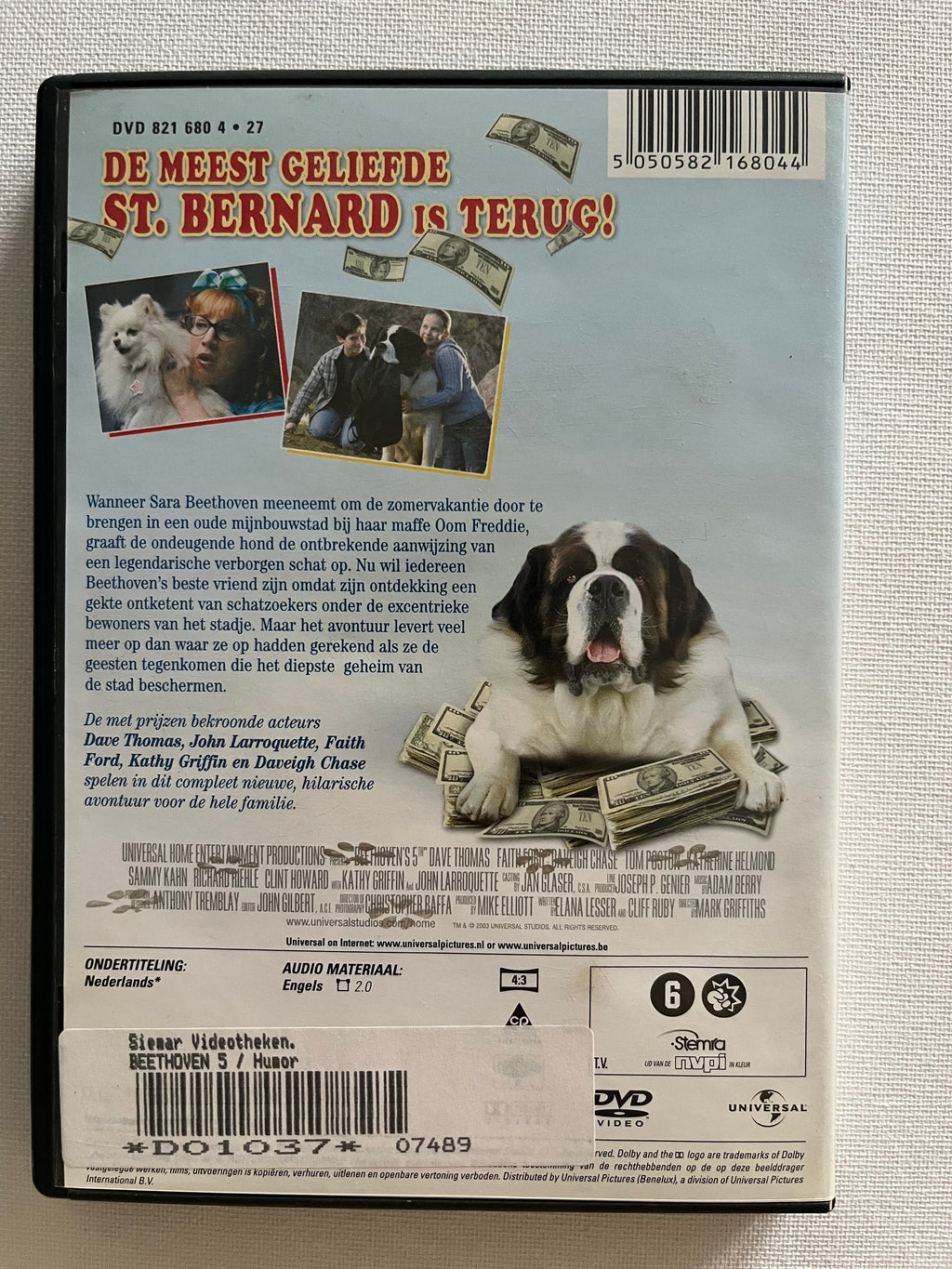 Beethoven’s 5th – DVD (2003) | Dave Thomas & Faith Ford