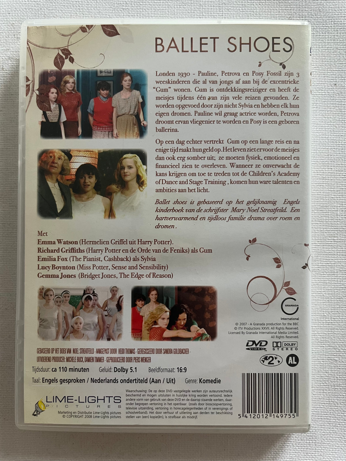 Ballet Shoes – DVD (2007) | Emma Watson & Emilia Fox