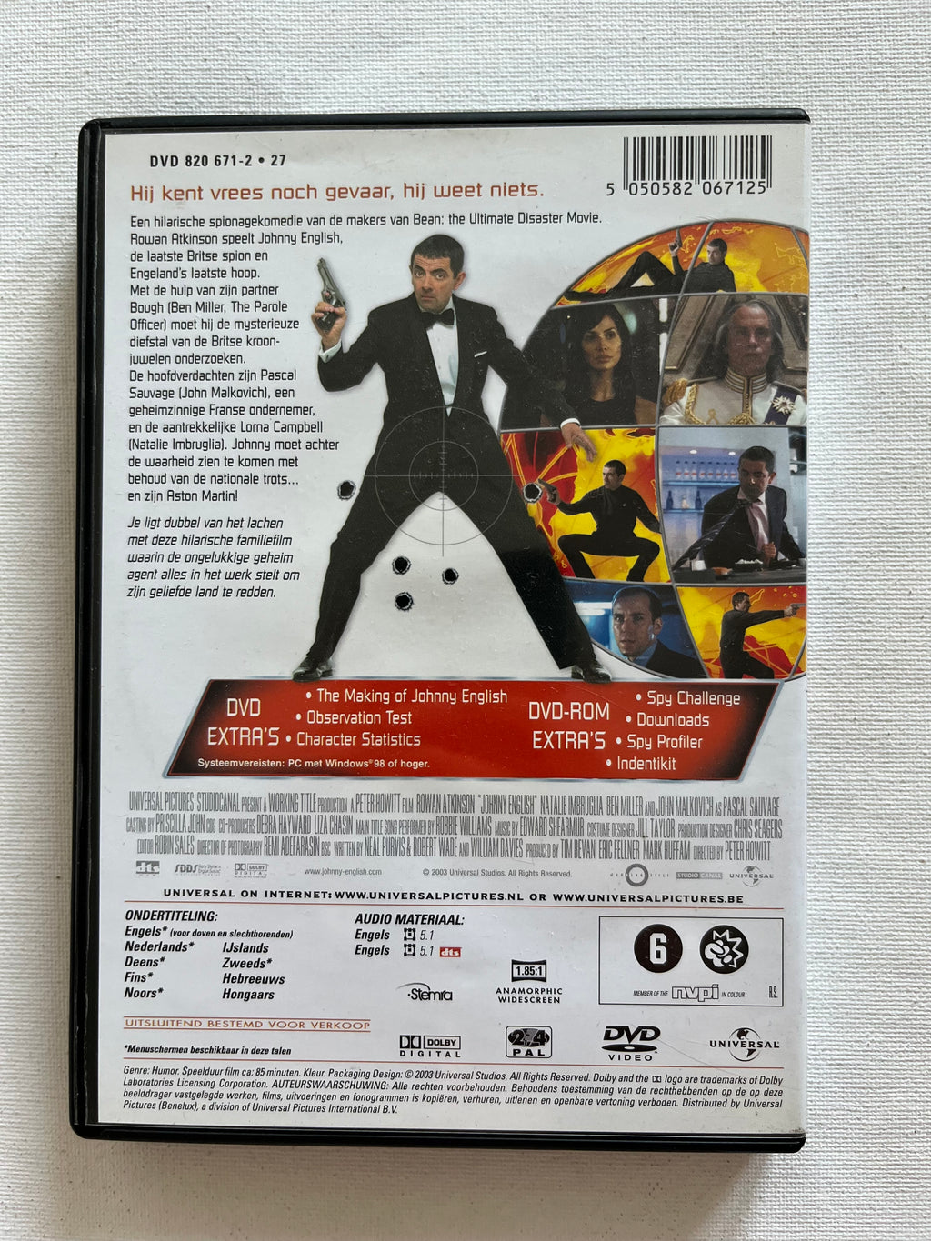 Johnny English – DVD (2003) | Rowan Atkinson & Natalie Imbruglia