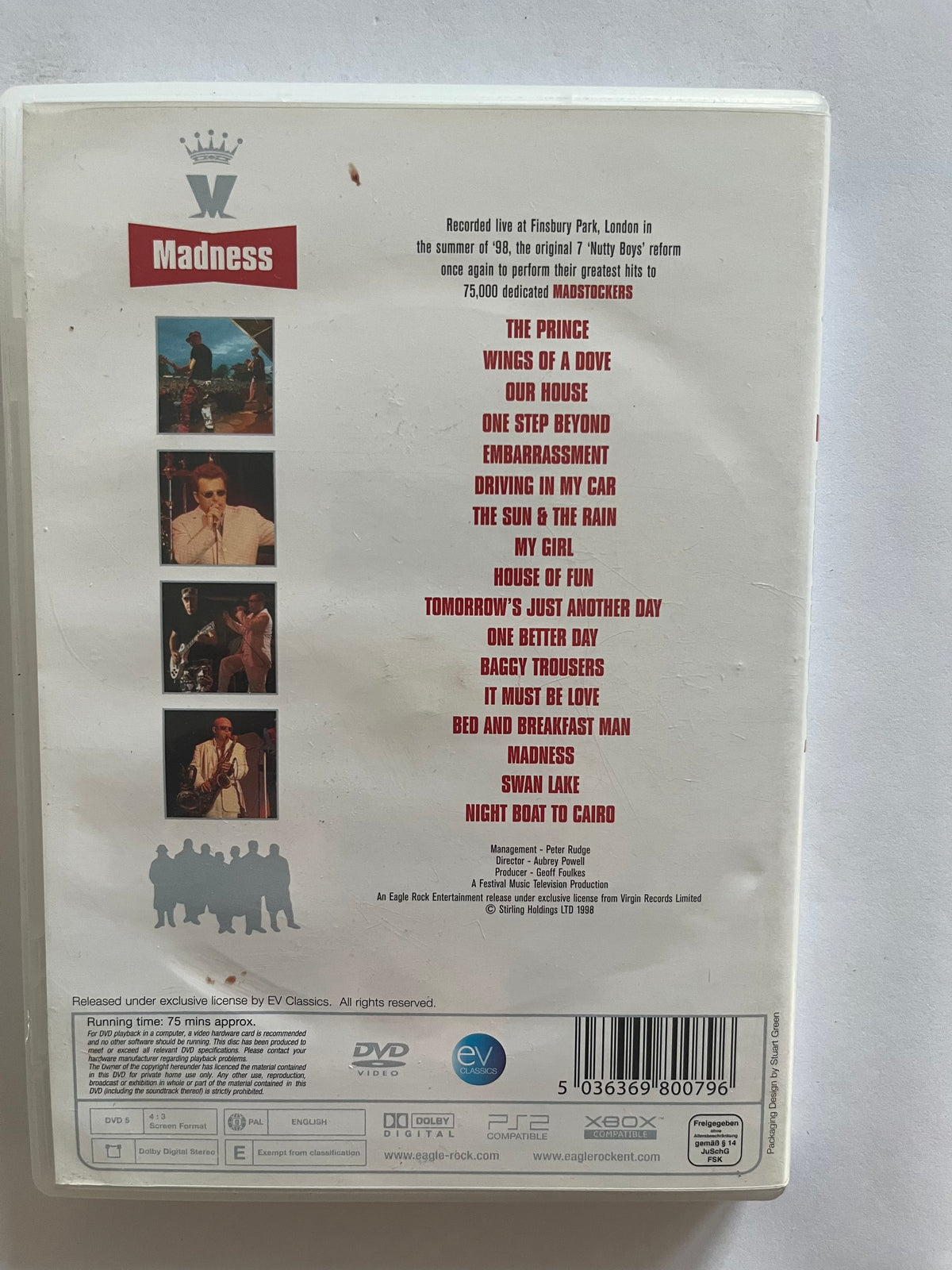 Madness: At Madstock – DVD (1992) | Live Concert