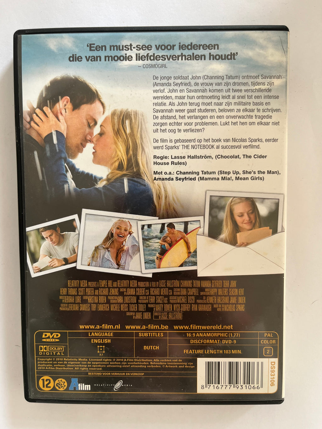 Dear John – DVD (2010) | Channing Tatum & Amanda Seyfried