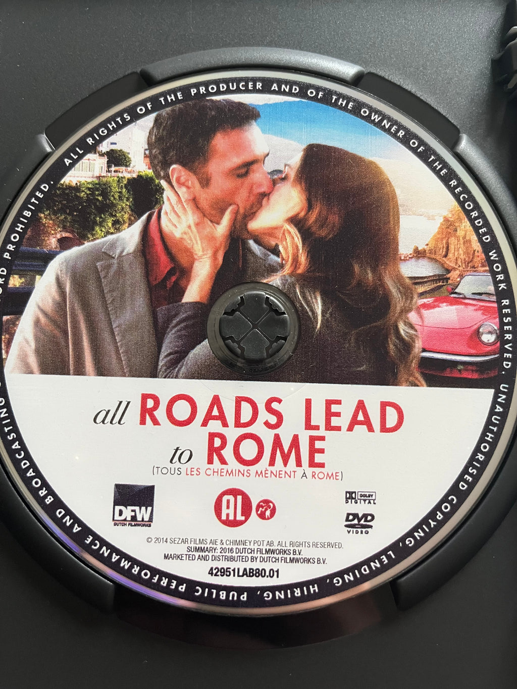 All Roads Lead to Rome – DVD (2015) | Sarah Jessica Parker & Raoul Bova