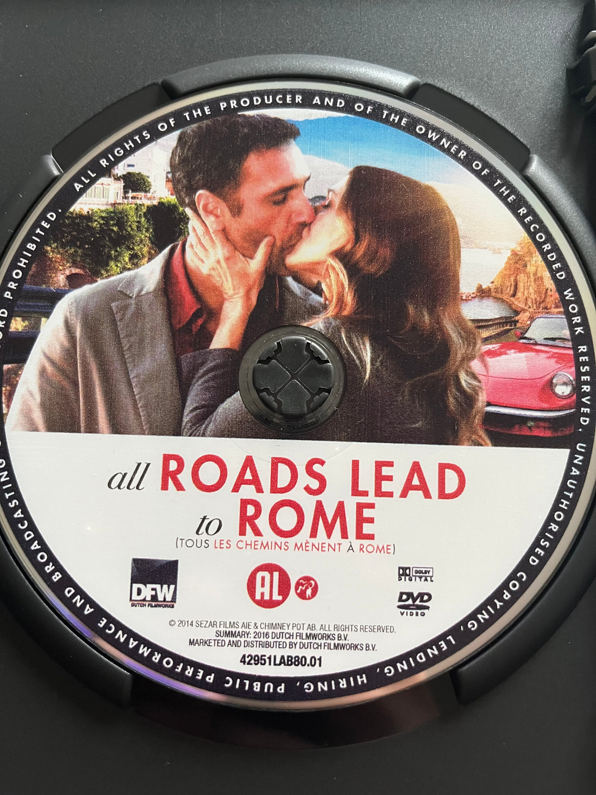 All Roads Lead to Rome – DVD (2015) | Sarah Jessica Parker & Raoul Bova