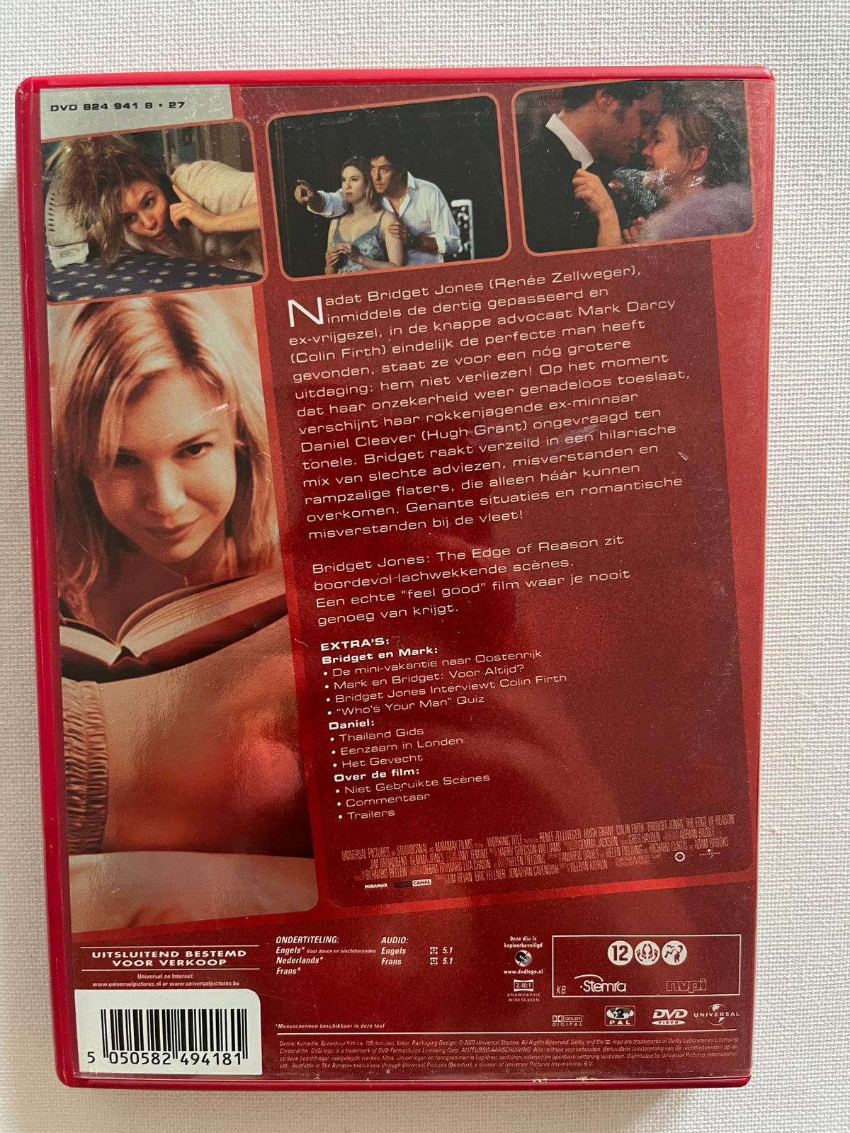 Bridget Jones: The Edge of Reason – DVD (2004) | Renée Zellweger & Colin Firth