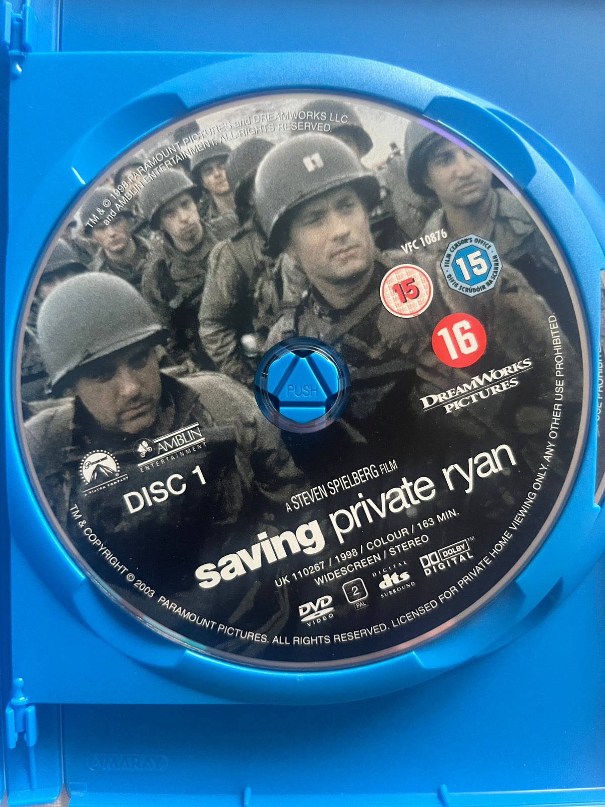 Saving Private Ryan – 2-Disc DVD (1998) | Tom Hanks & Matt Damon