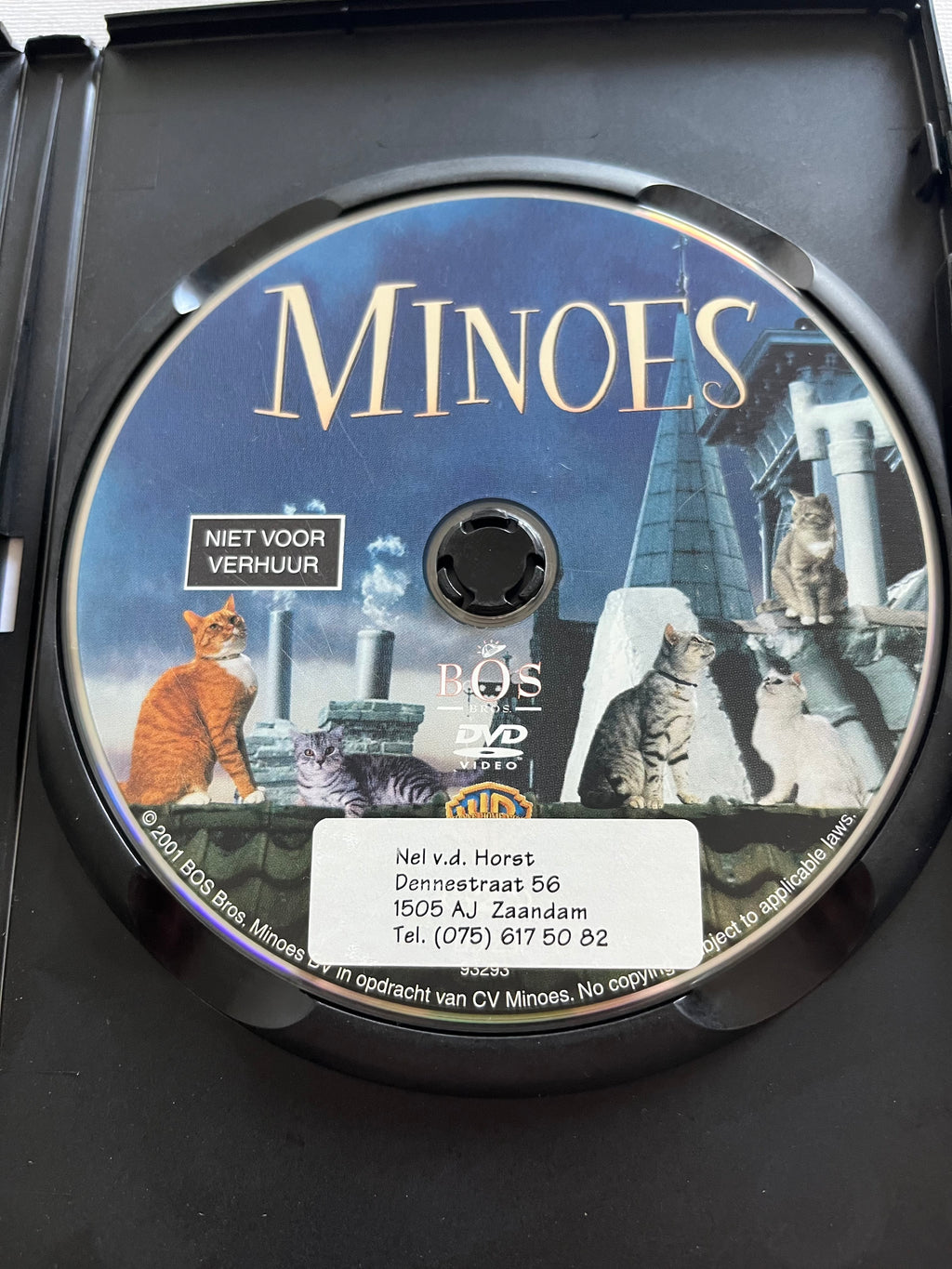 Minoes – DVD (2001) | Carice van Houten & Theo Maassen