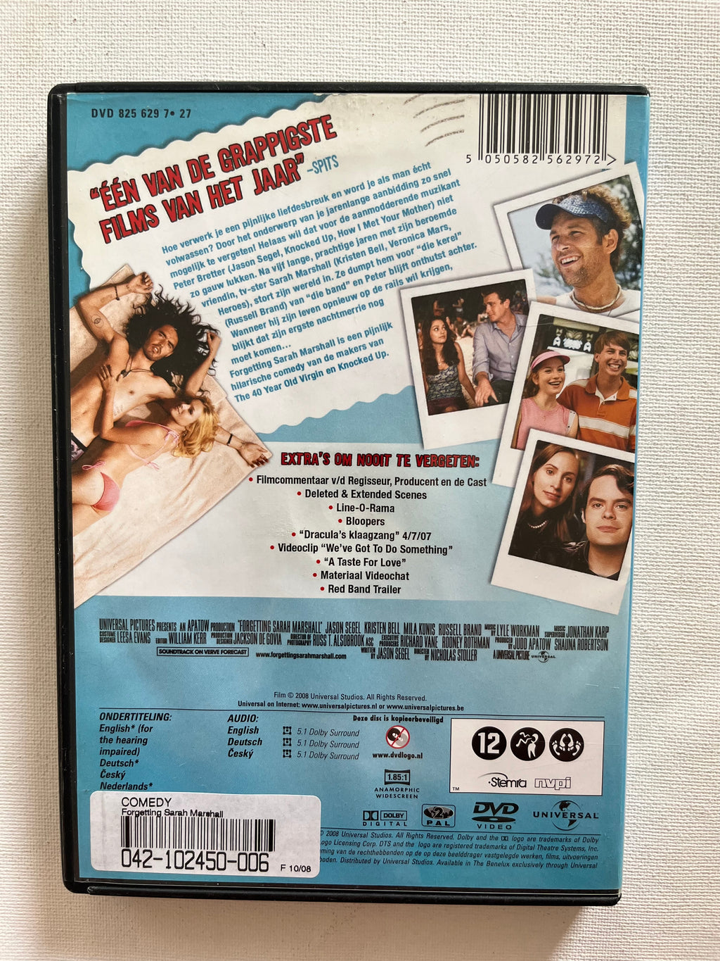 Forgetting Sarah Marshall – DVD (2008) | Jason Segel & Kristen Bell