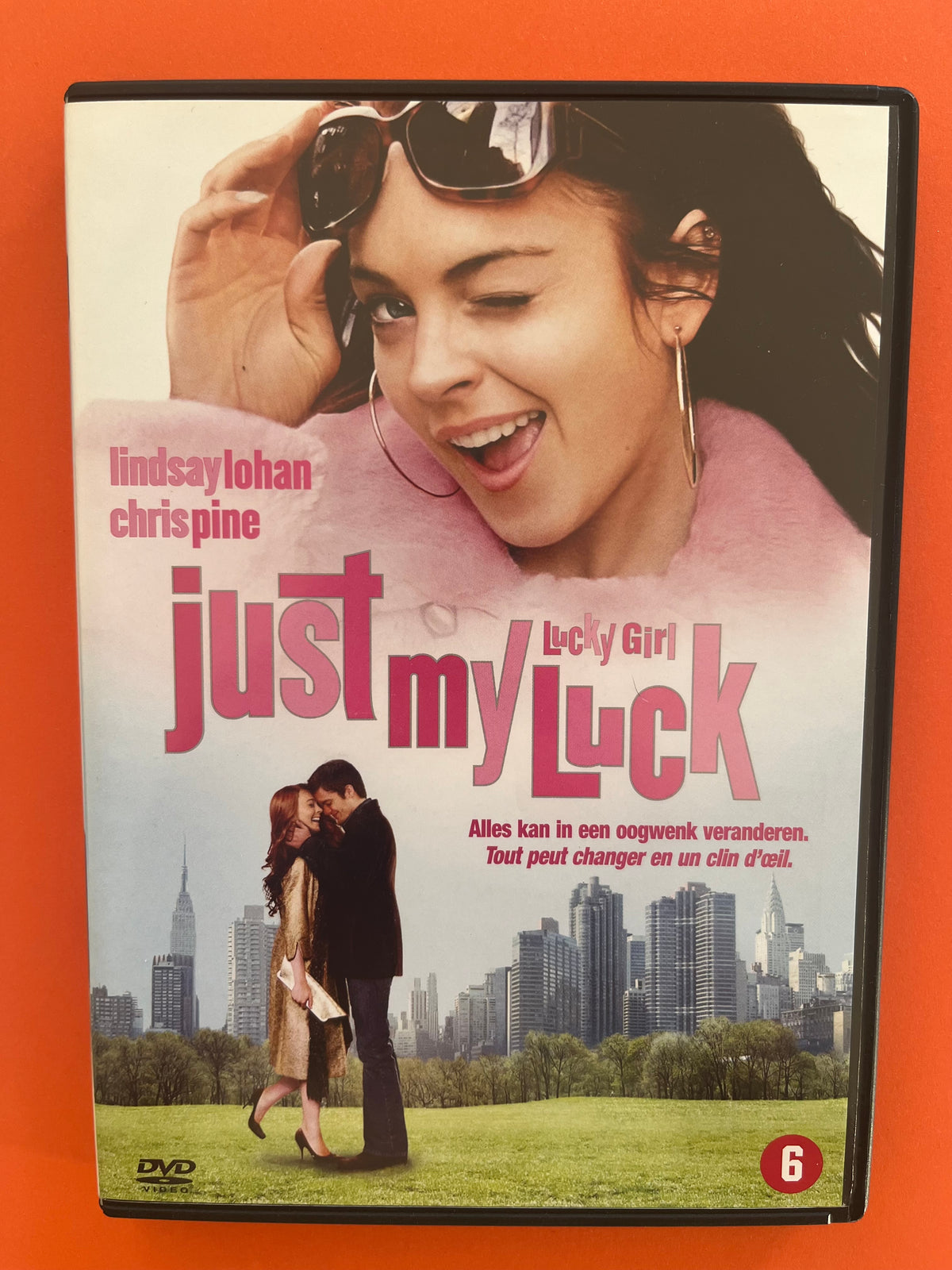 Just My Luck – DVD (2006) | Lindsay Lohan & Chris Pine – Romantic Comedy