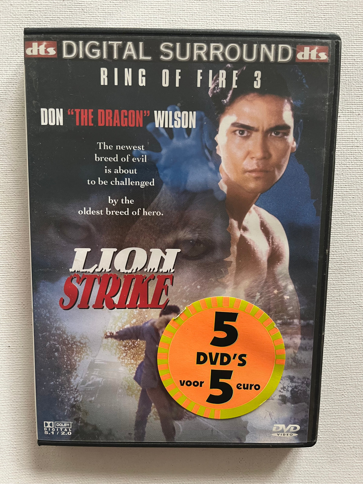 Lion Strike – DVD (1994) | Don “The Dragon” Wilson & Bobbie Phillips