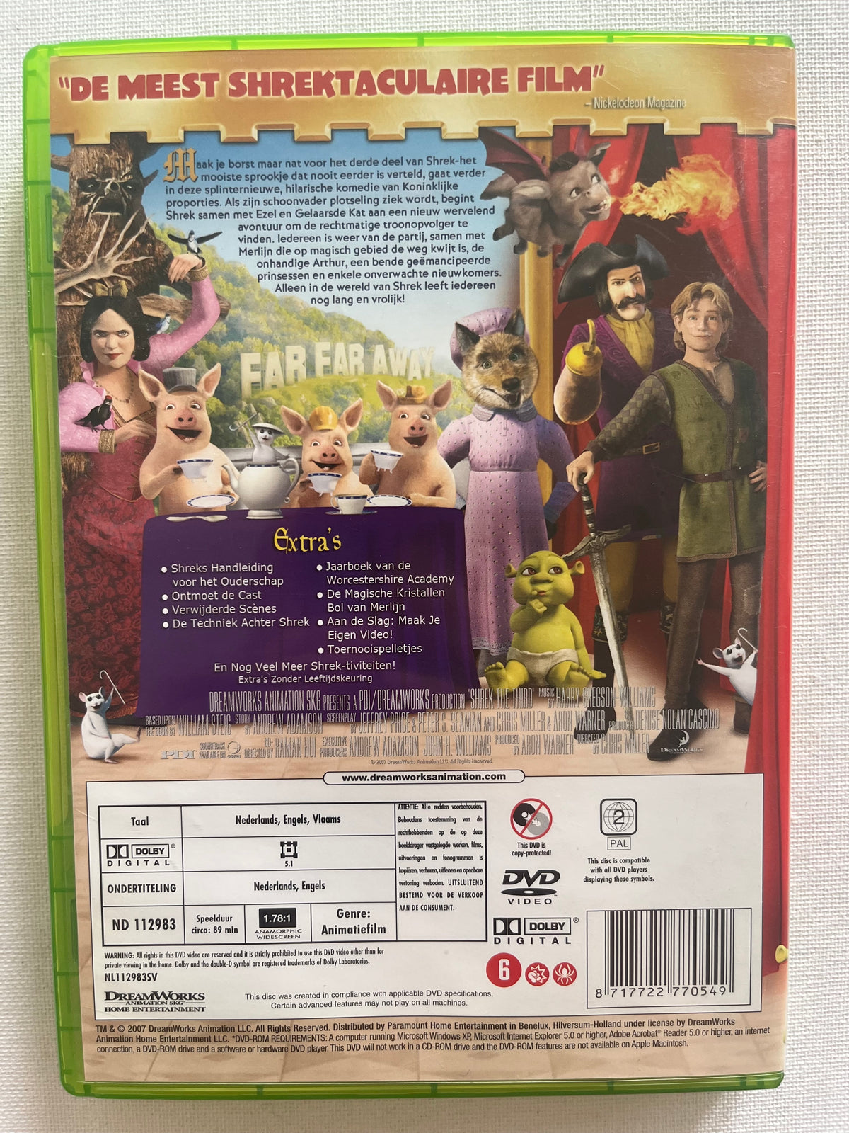 Shrek the Third – DVD (2007) | Mike Myers, Eddie Murphy & Cameron Diaz