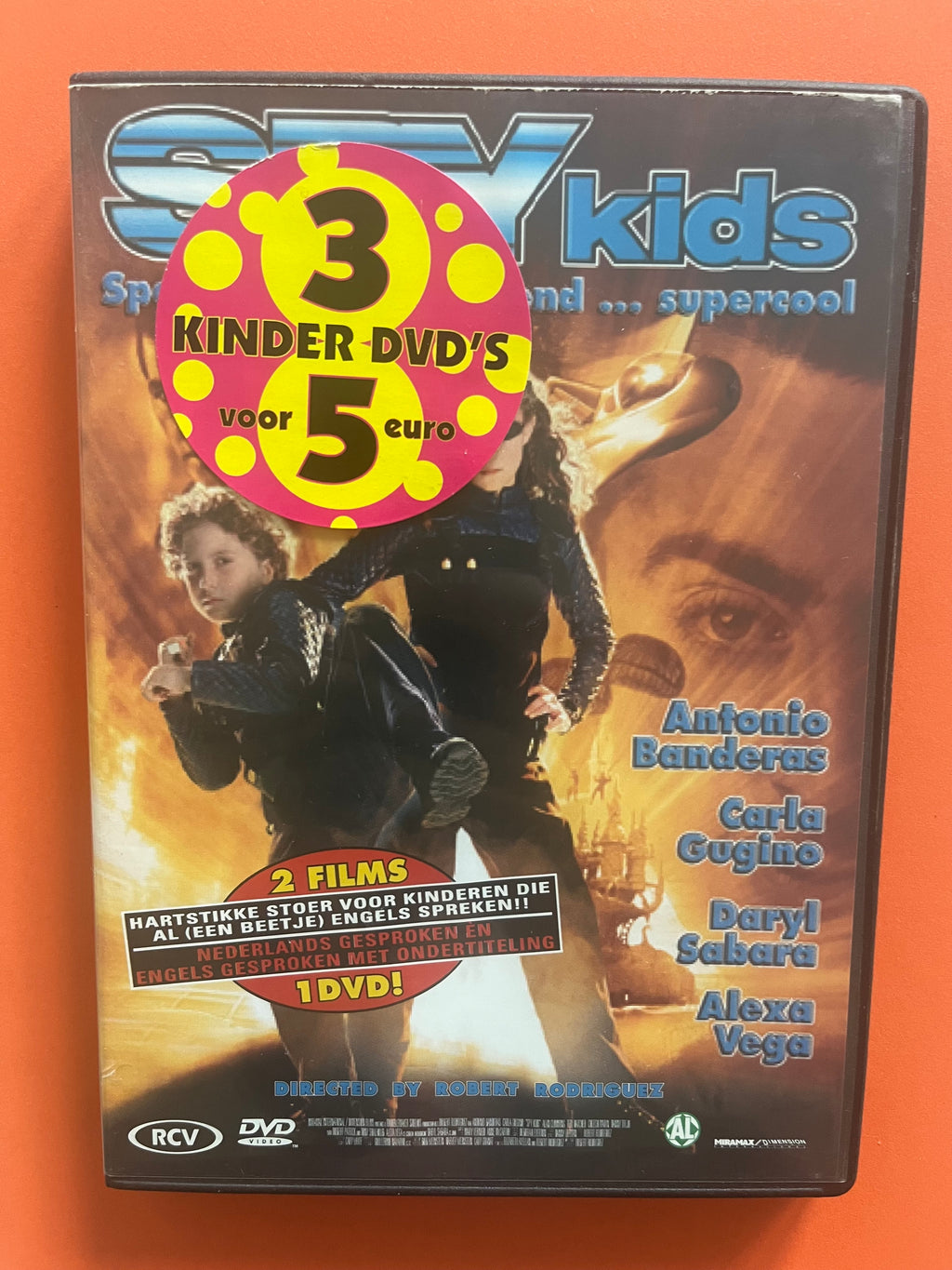Spy Kids – DVD (2001) | Antonio Banderas & Carla Gugino