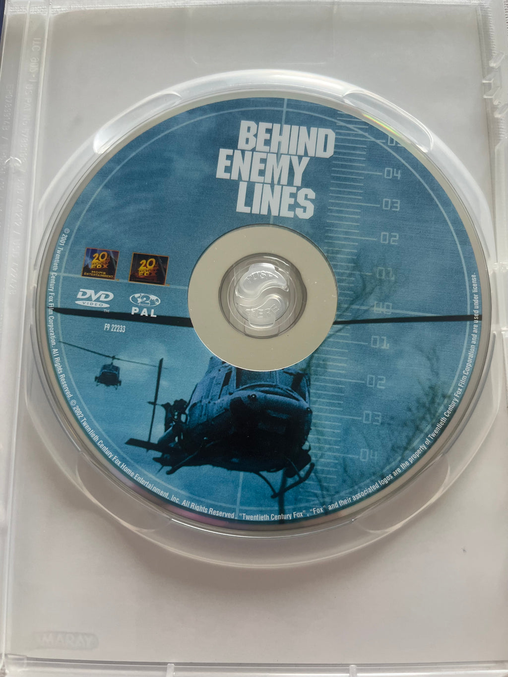 Behind Enemy Lines – DVD (2001) | Owen Wilson & Gene Hackman