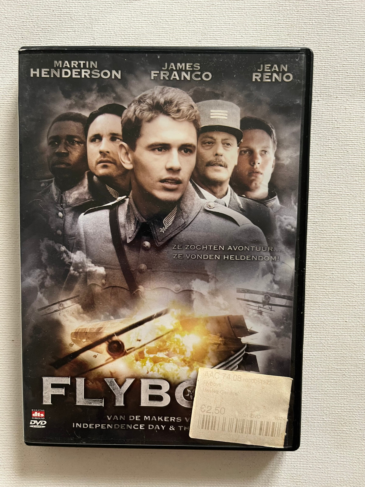 Flyboys – DVD (2006) | James Franco & Jean Reno