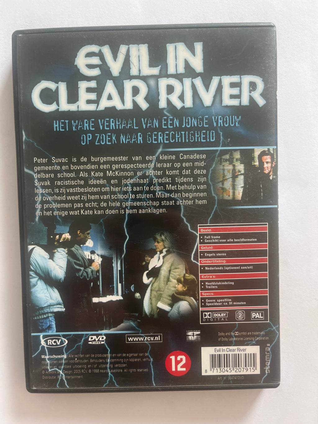 Evil in Clear River – DVD (1988) | Lindsay Wagner & Randy Quaid