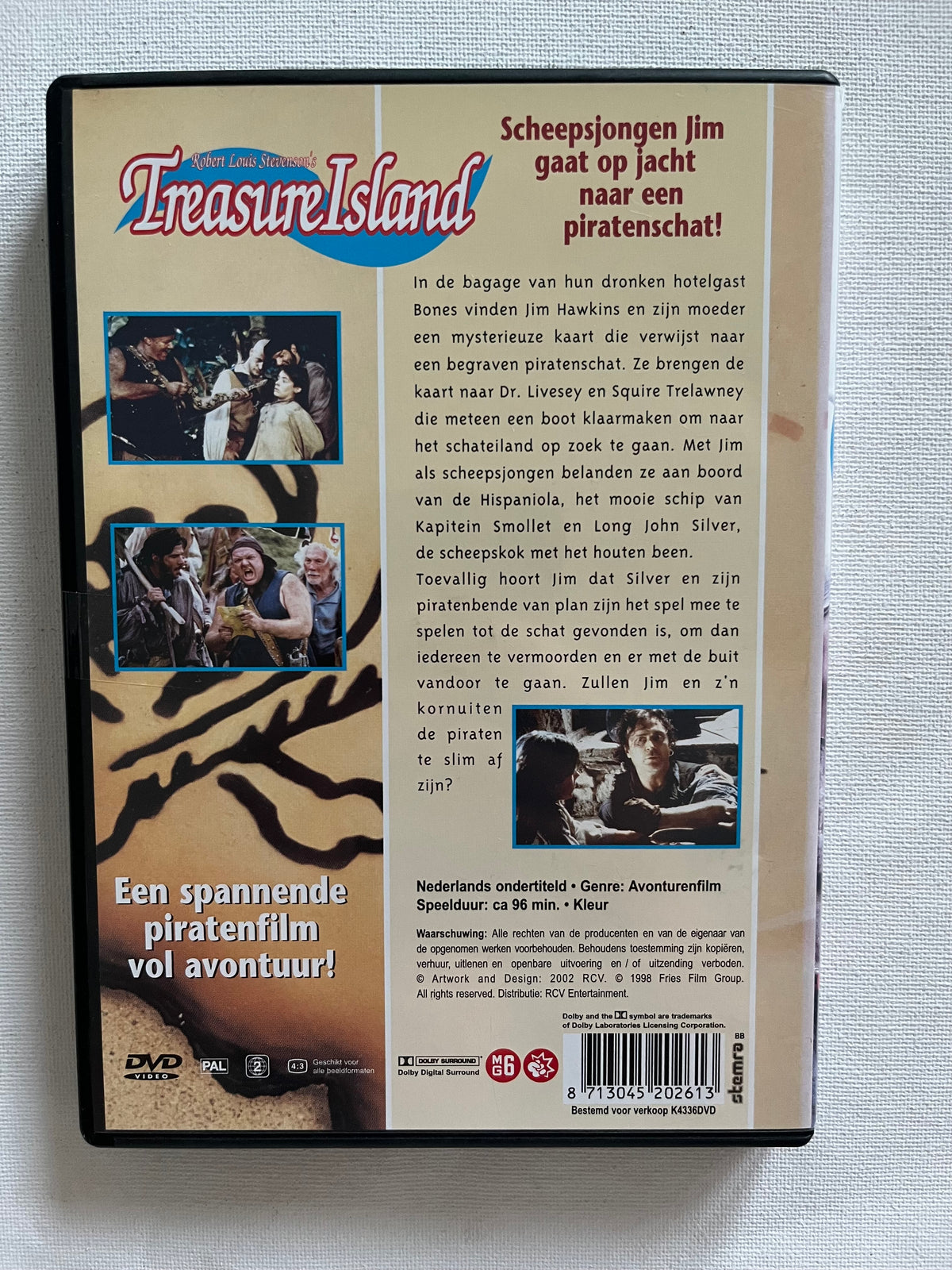 Treasure Island – DVD (1999) | Kevin Zegers & Jack Palance