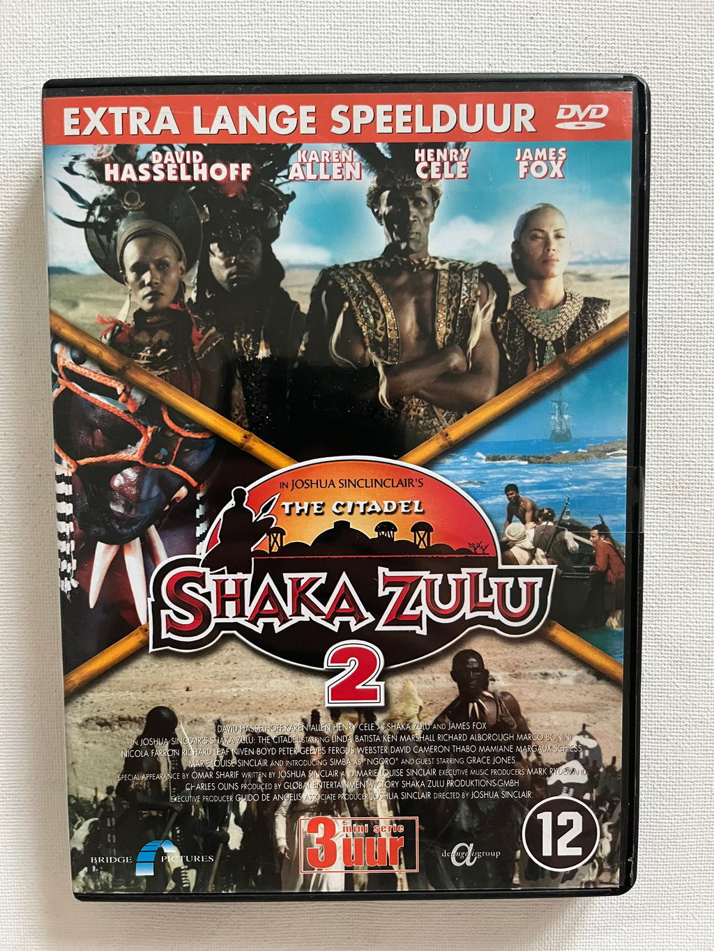 Shaka Zulu: The Citadel – DVD (2001) | David Hasselhoff & Henry Cele