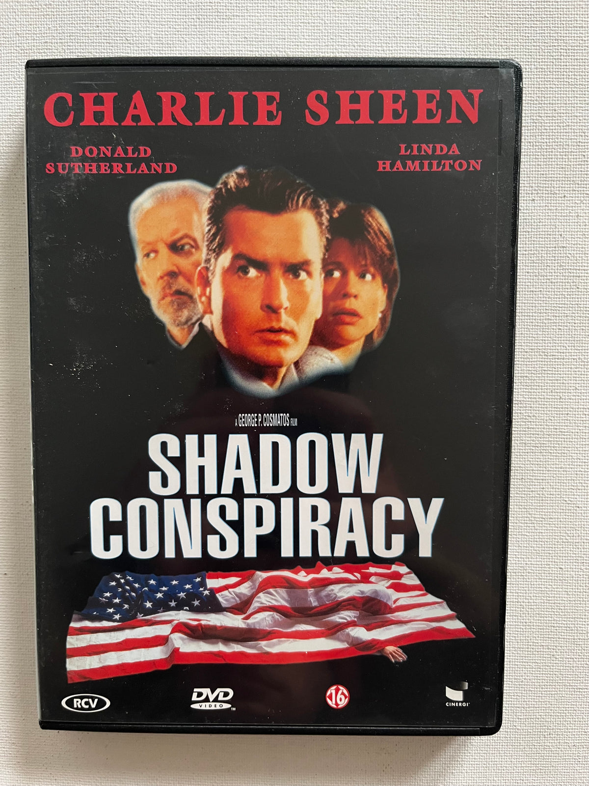 Shadow Conspiracy – DVD (1997) | Charlie Sheen & Donald Sutherland