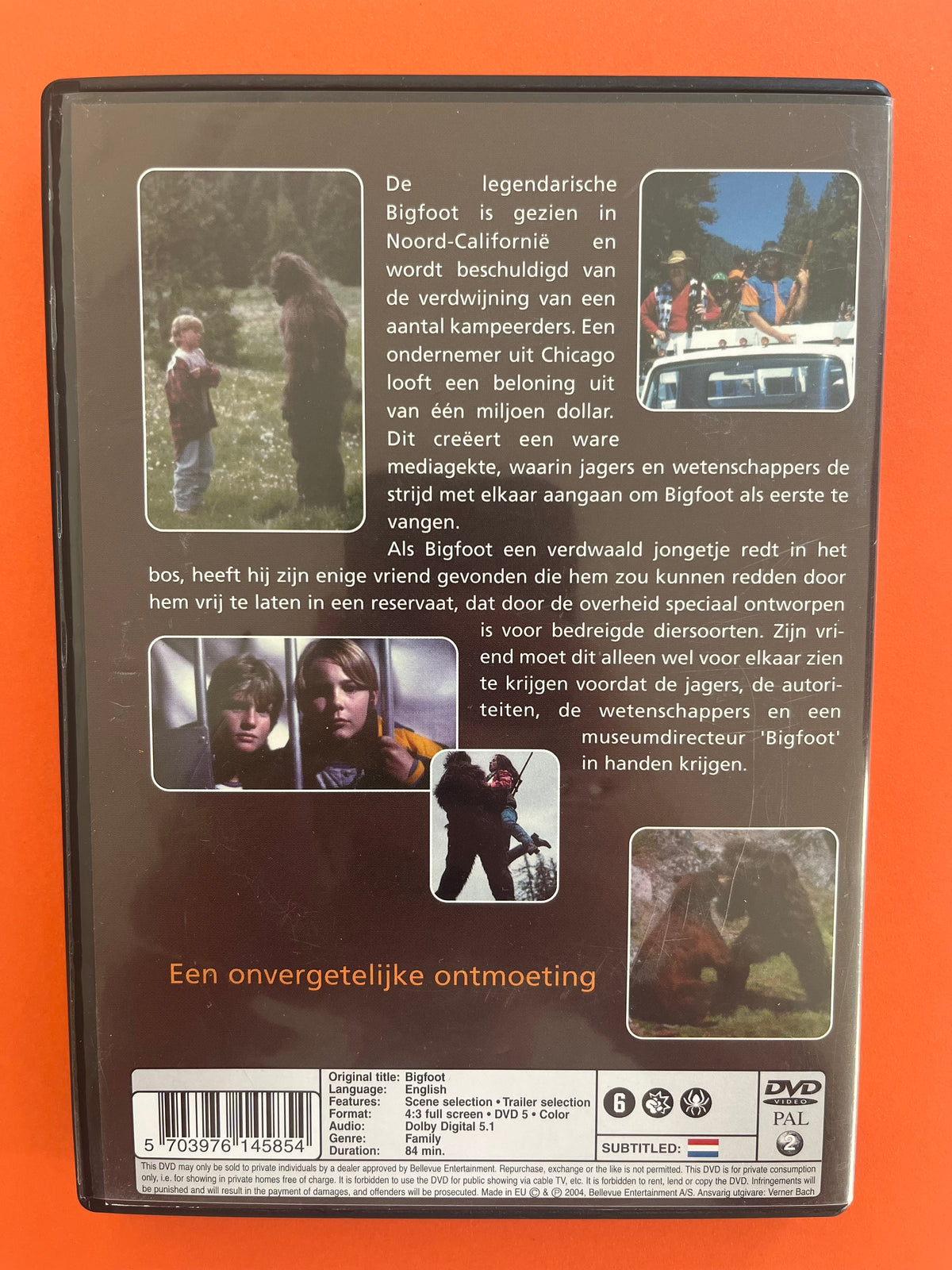 Bigfoot: The Unforgettable Encounter – DVD (1994) | Family Adventure