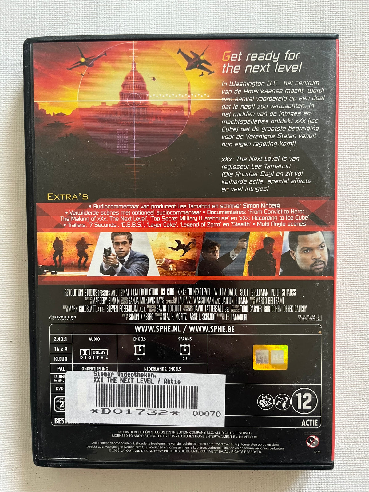 xXx: The Next Level – DVD (2005) | Ice Cube & Samuel L. Jackson