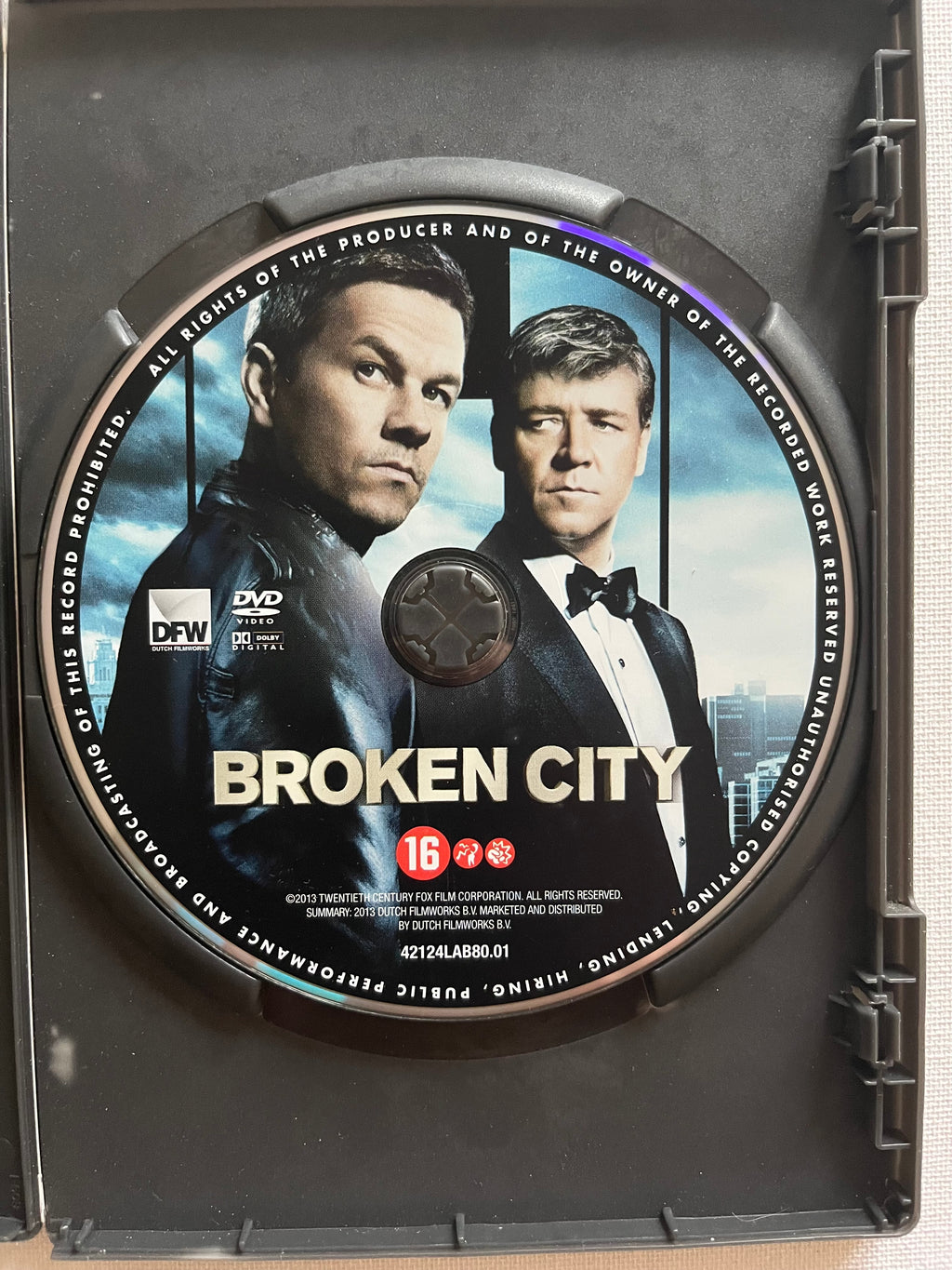 Broken City – DVD (2013) | Mark Wahlberg & Russell Crowe