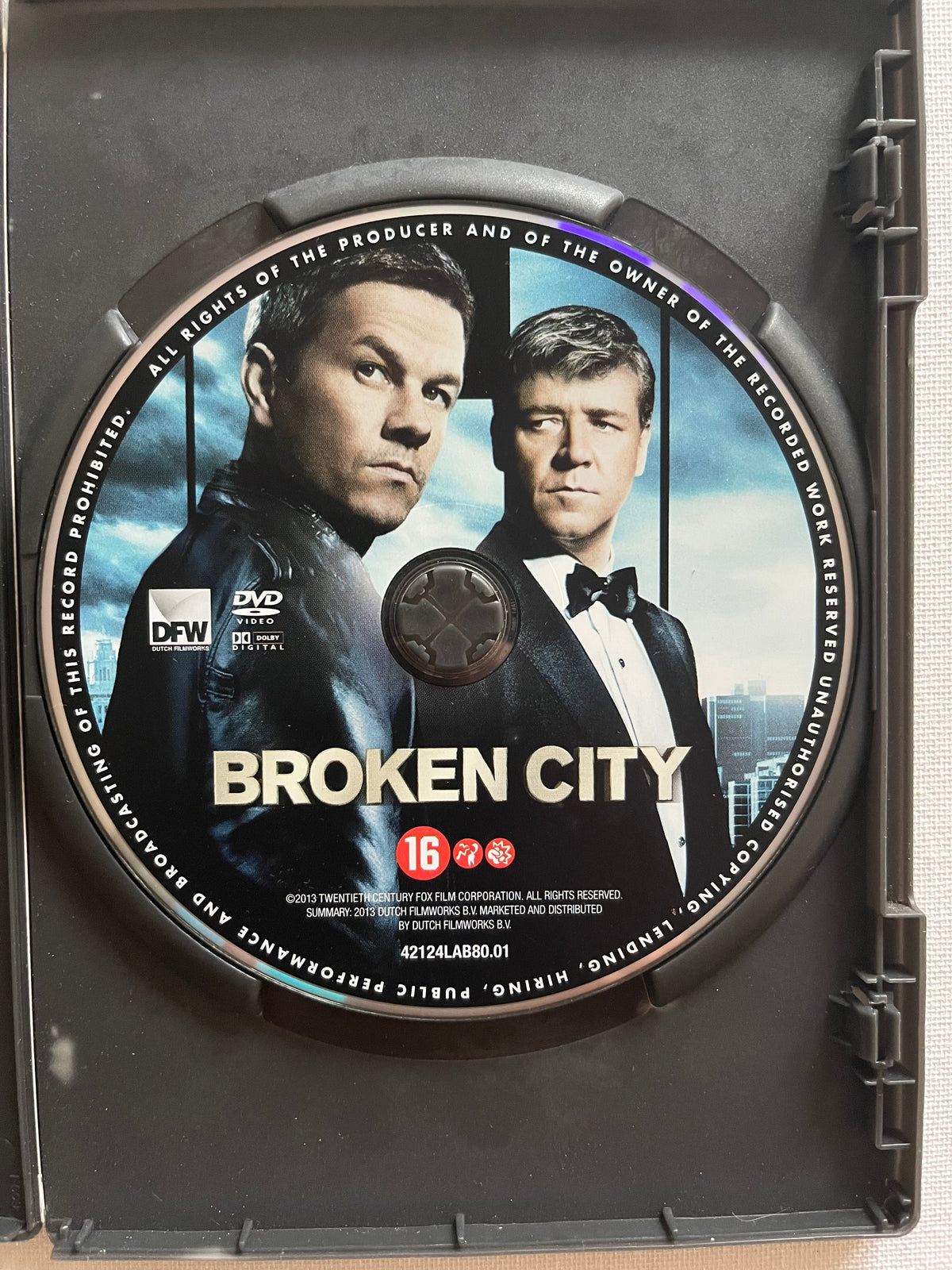 Broken City – DVD (2013) | Mark Wahlberg & Russell Crowe