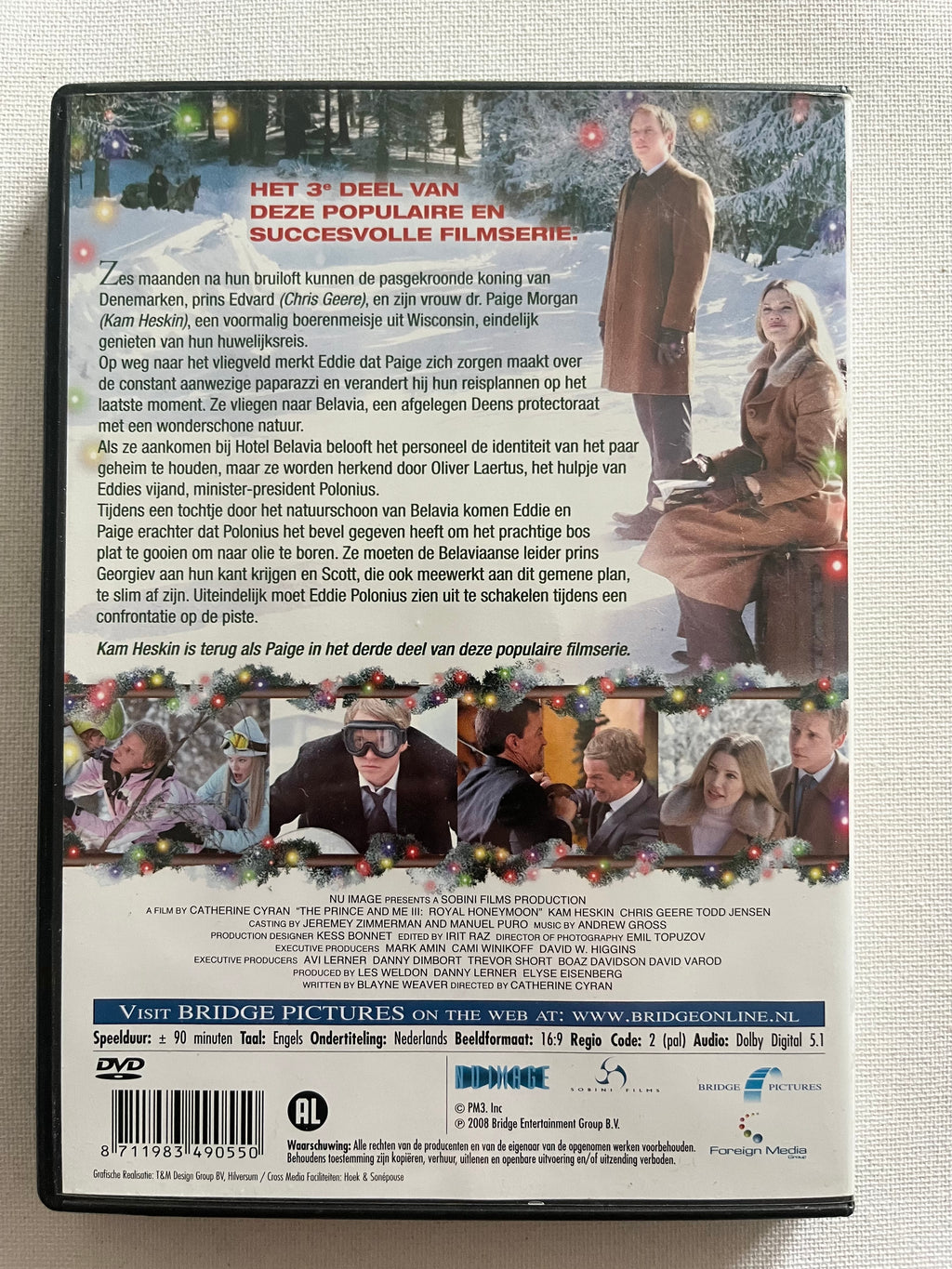 The Prince & Me 3: A Royal Honeymoon – DVD (2008) | Kam Heskin & Chris Geere