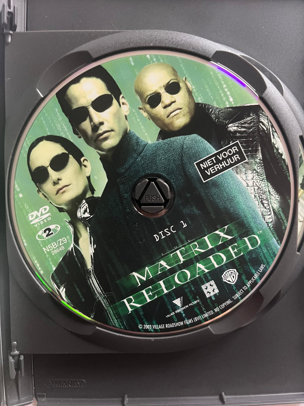 The Matrix Reloaded – 2-Disc DVD (2003) | Keanu Reeves & Laurence Fishburne