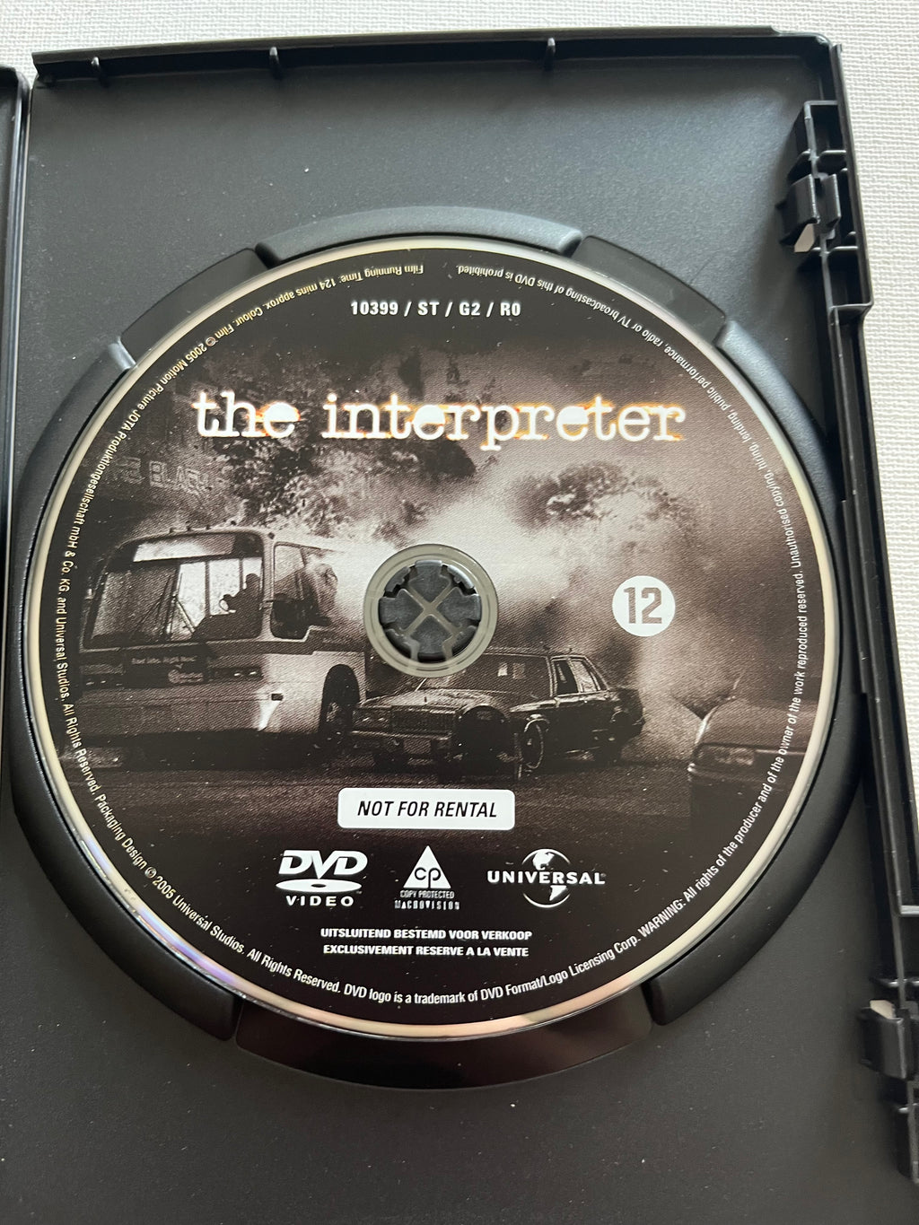 The Interpreter – DVD (2005) | Nicole Kidman & Sean Penn