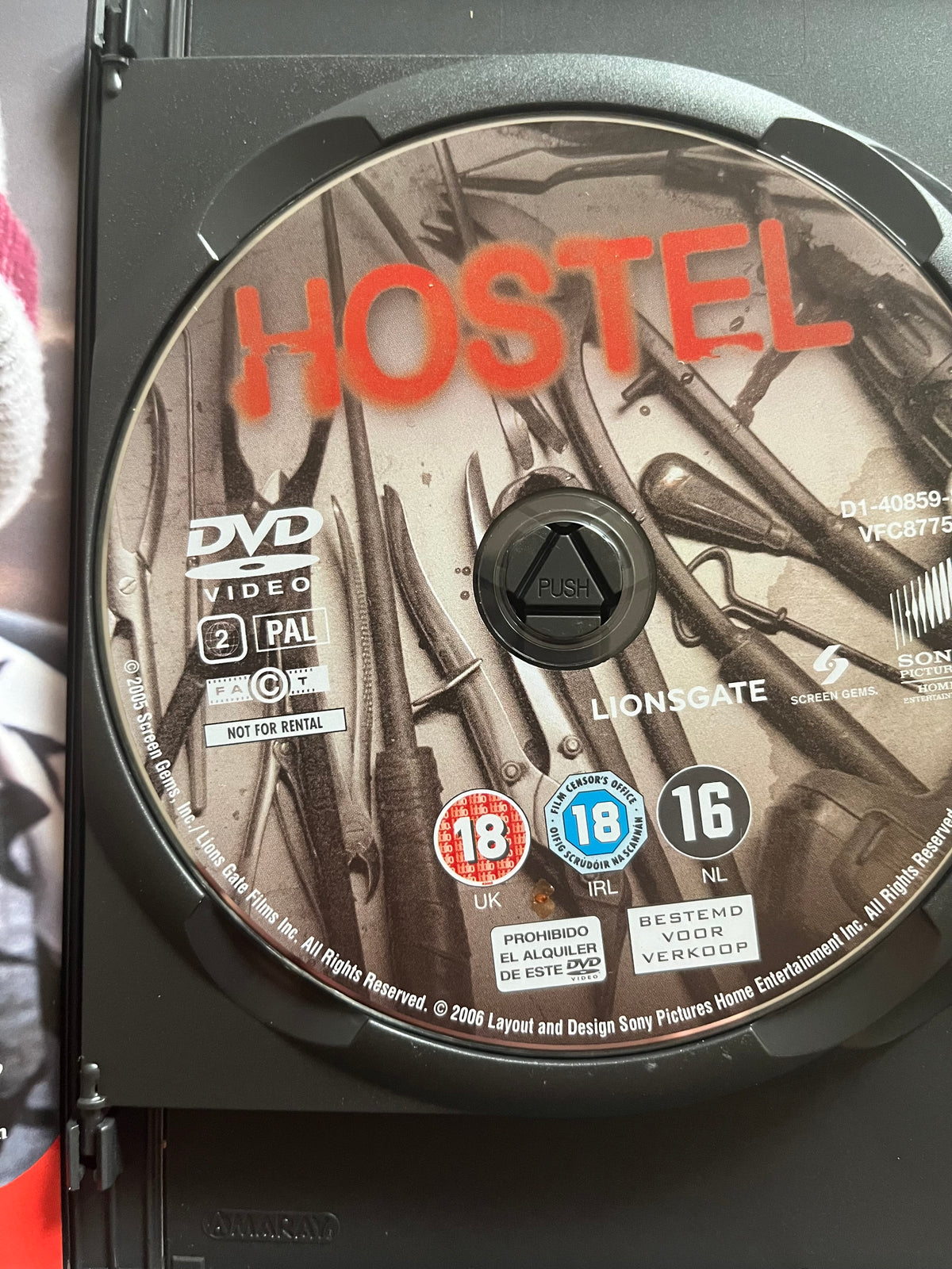 Hostel – DVD (2005) | Jay Hernandez | Eli Roth Horror