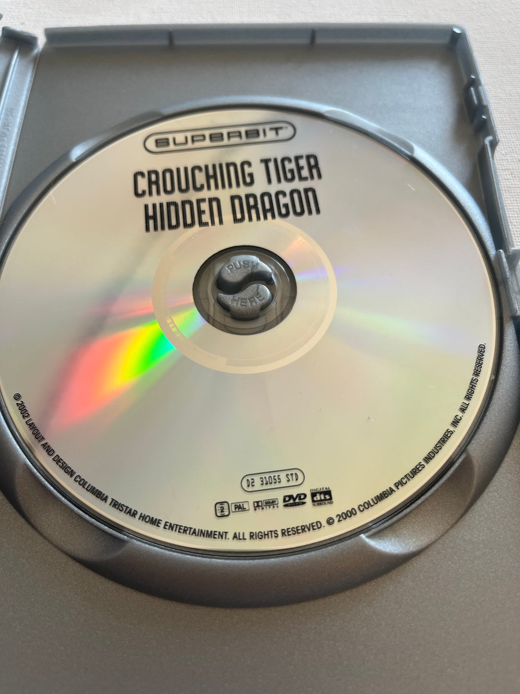 Crouching Tiger, Hidden Dragon – DVD (2000) | Chow Yun-Fat & Michelle Yeoh