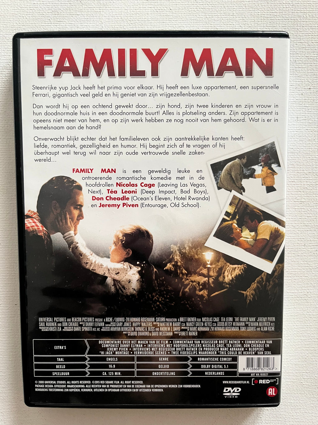 The Family Man – DVD (2000) | Nicolas Cage & Téa Leoni