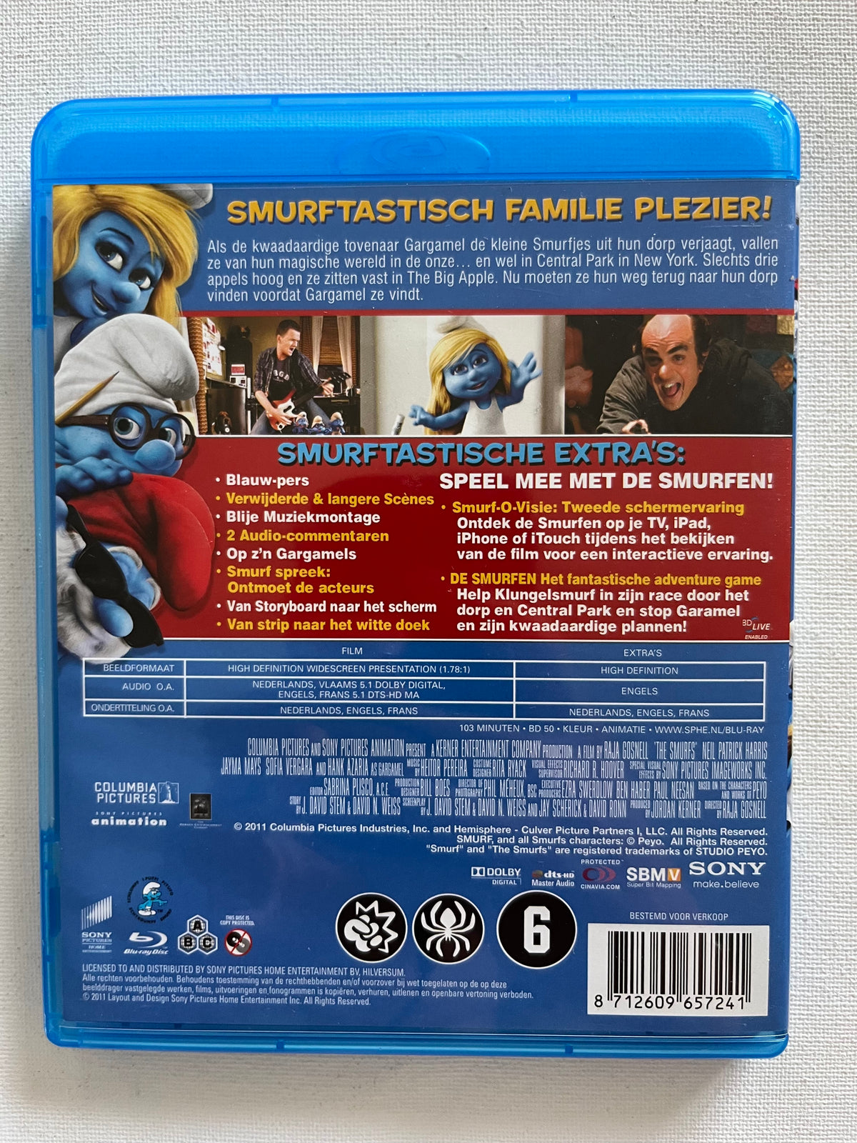 The Smurfs – Blu-ray (2011) | Neil Patrick Harris & Hank Azaria