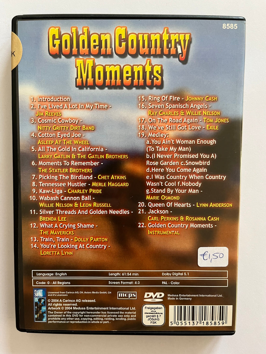 Golden Country Moments – DVD | Classic Country Music Collection